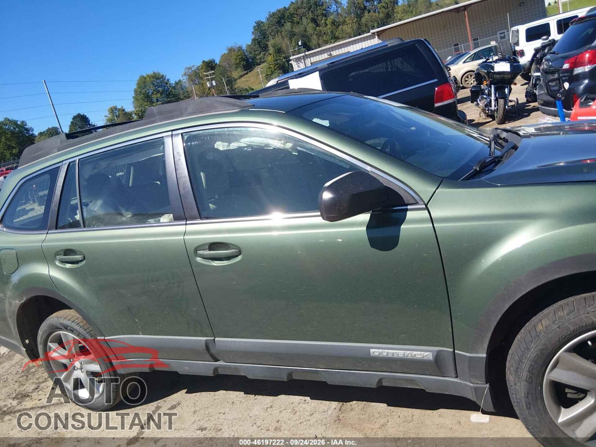 SUBARU OUTBACK 2011 - 4S4BRBAC4B3370092