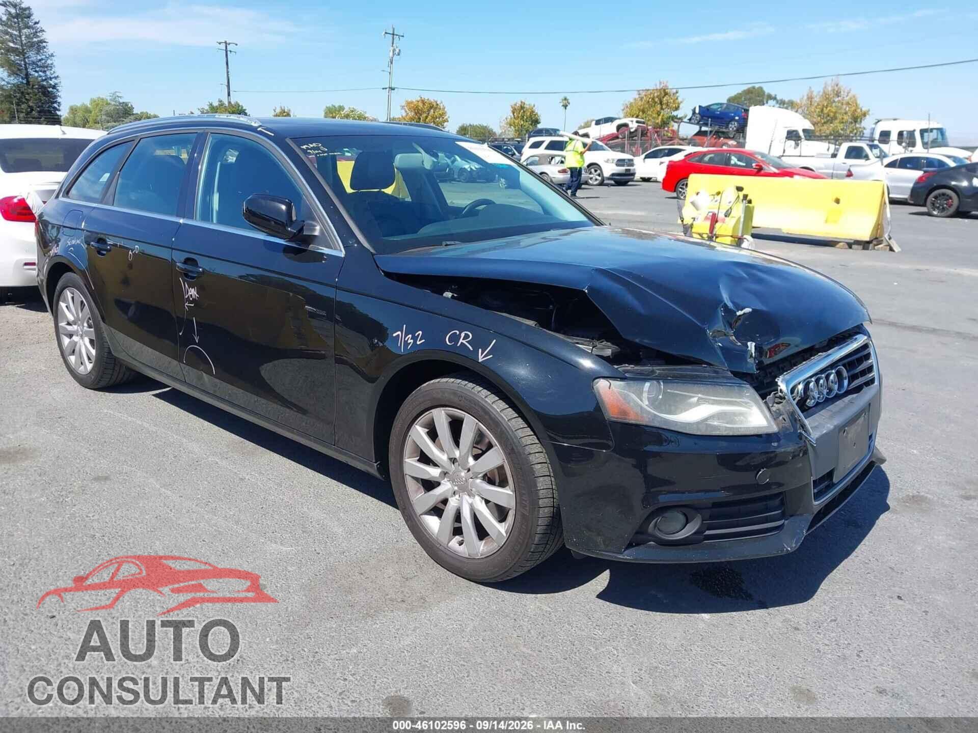 AUDI A4 2011 - WAUWFAFL9BA100804
