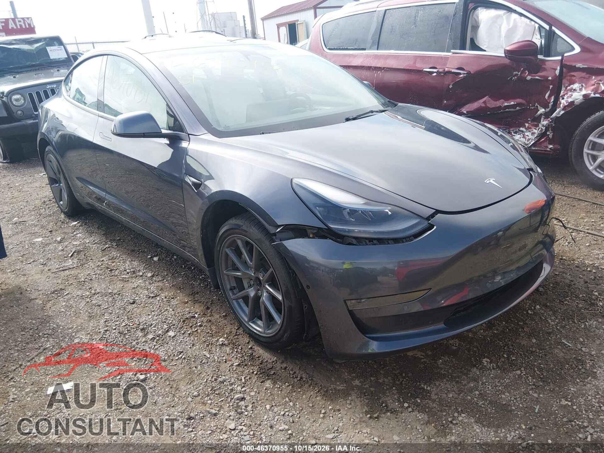 TESLA MODEL 3 2022 - 5YJ3E1EA8NF319242