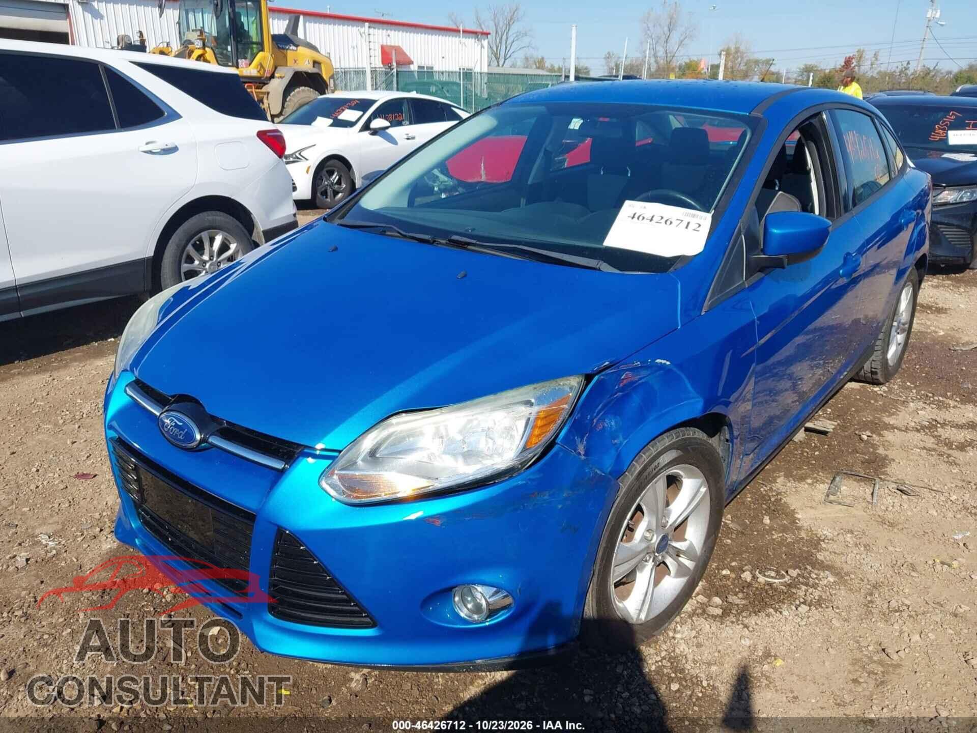 FORD FOCUS 2012 - 1FAHP3F2XCL255305