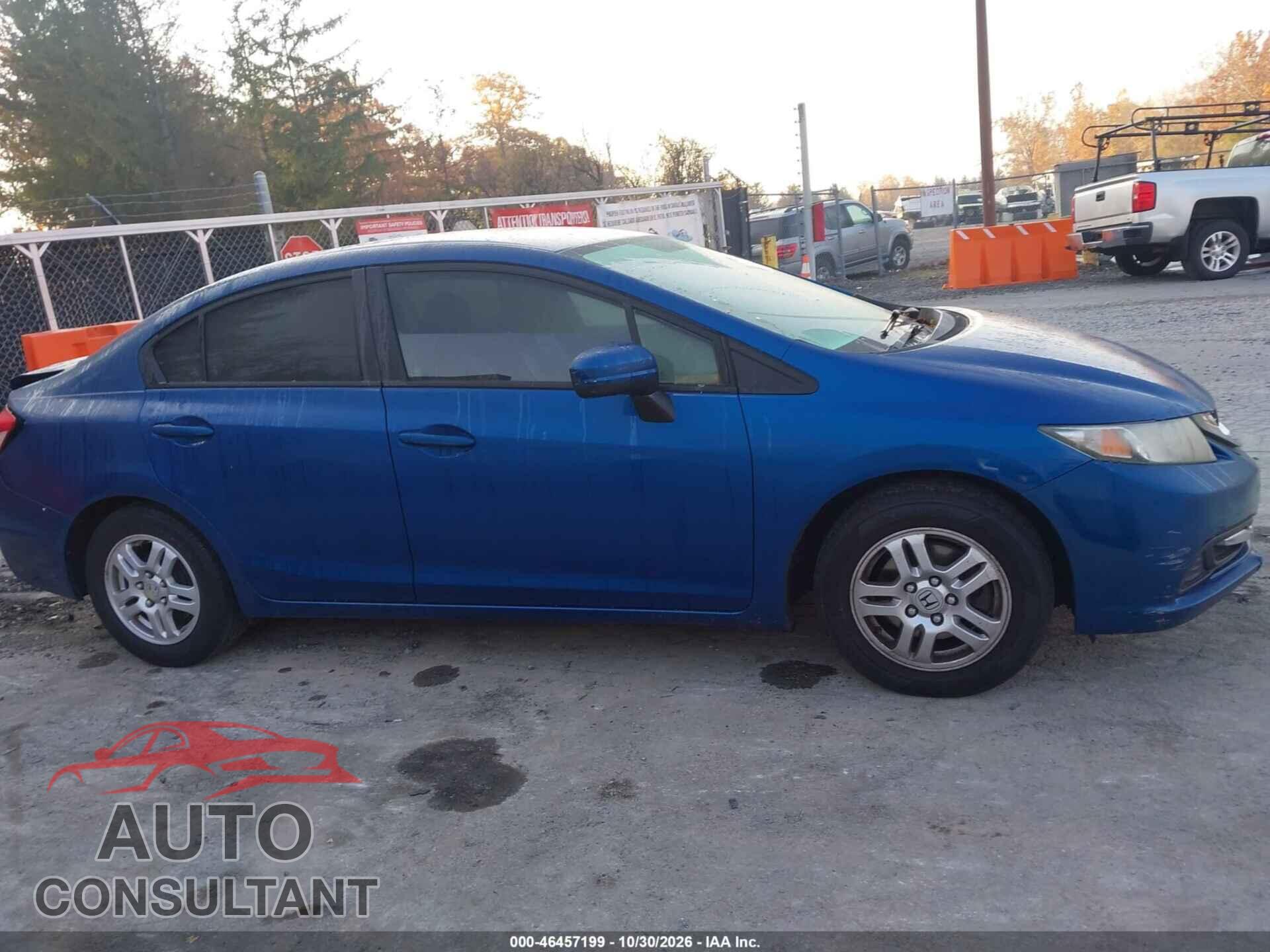 HONDA CIVIC 2014 - 19XFB2F55EE257253