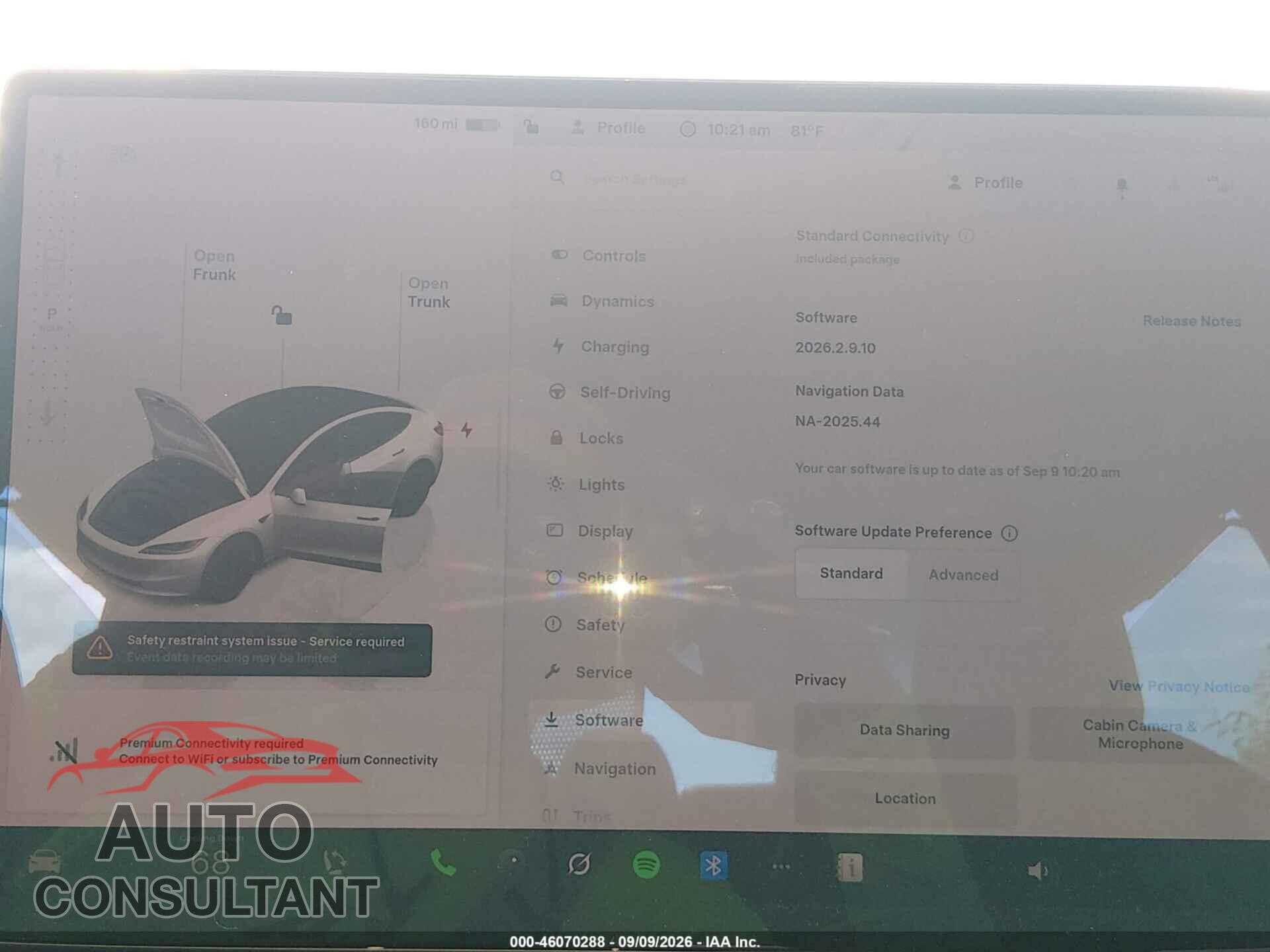 TESLA MODEL 3 2025 - 5YJ3E1EA2SF117122