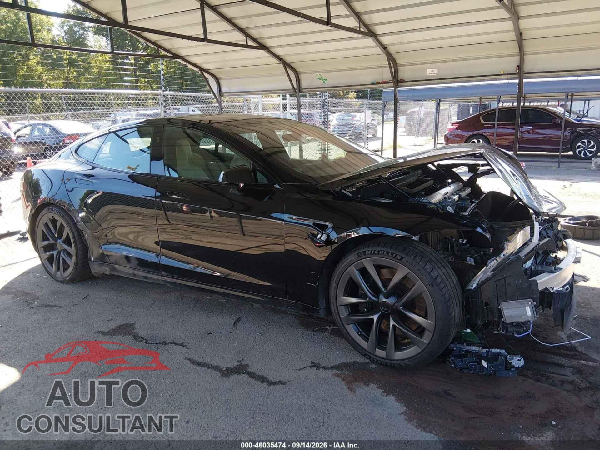 TESLA MODEL S 2021 - 5YJSA1E68MF455923