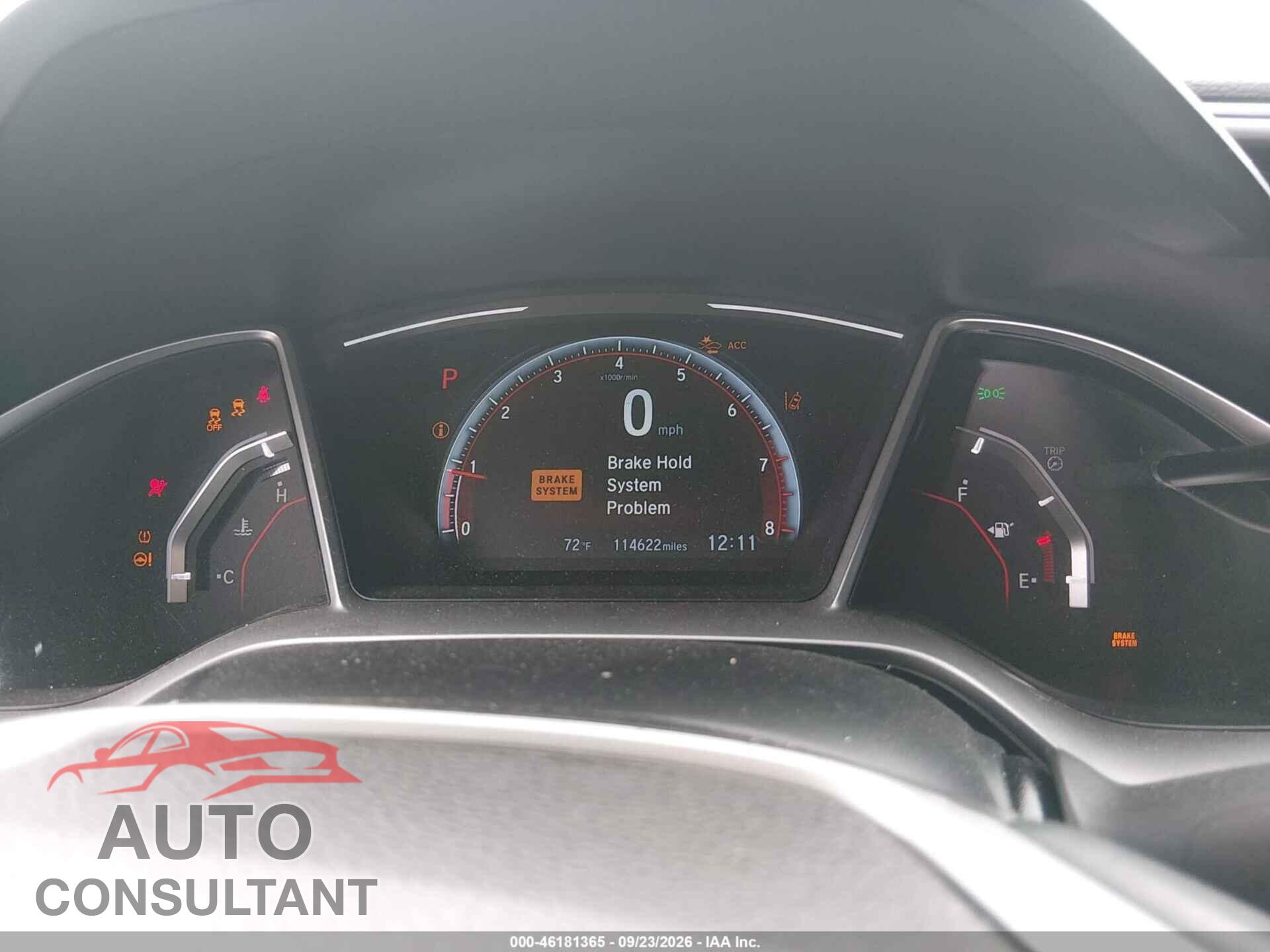 HONDA CIVIC 2019 - 2HGFC2F84KH533883