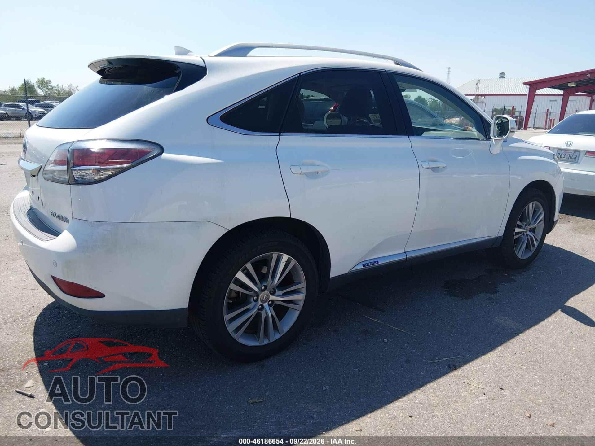LEXUS RX 450H 2015 - 2T2BC1BA2FC008333