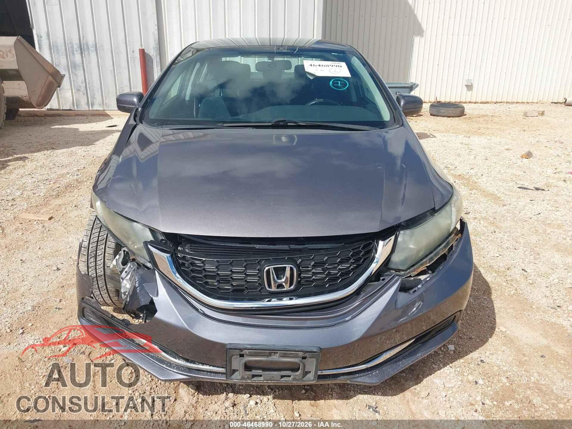 HONDA CIVIC 2015 - 19XFB2F5XFE006391