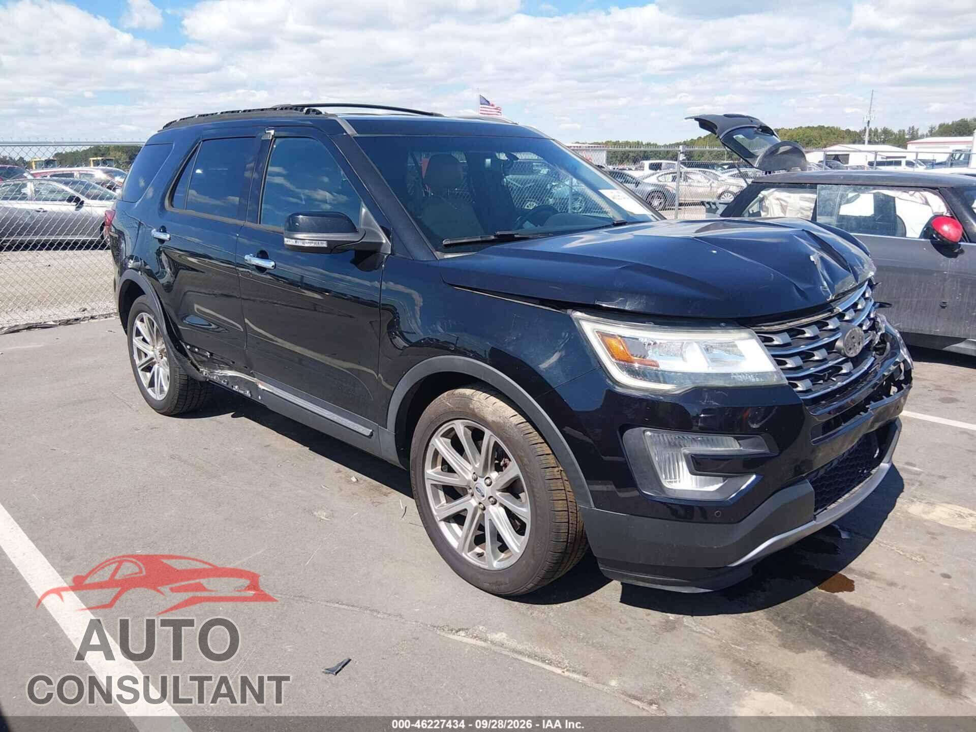 FORD EXPLORER 2017 - 1FM5K7F84HGA17016