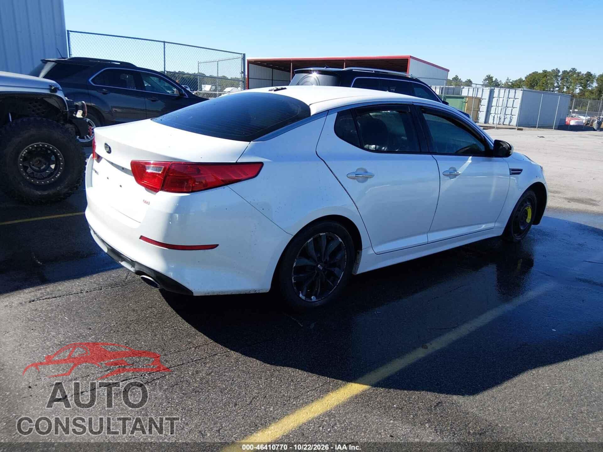 KIA OPTIMA 2015 - KNAGM4A71F5617809