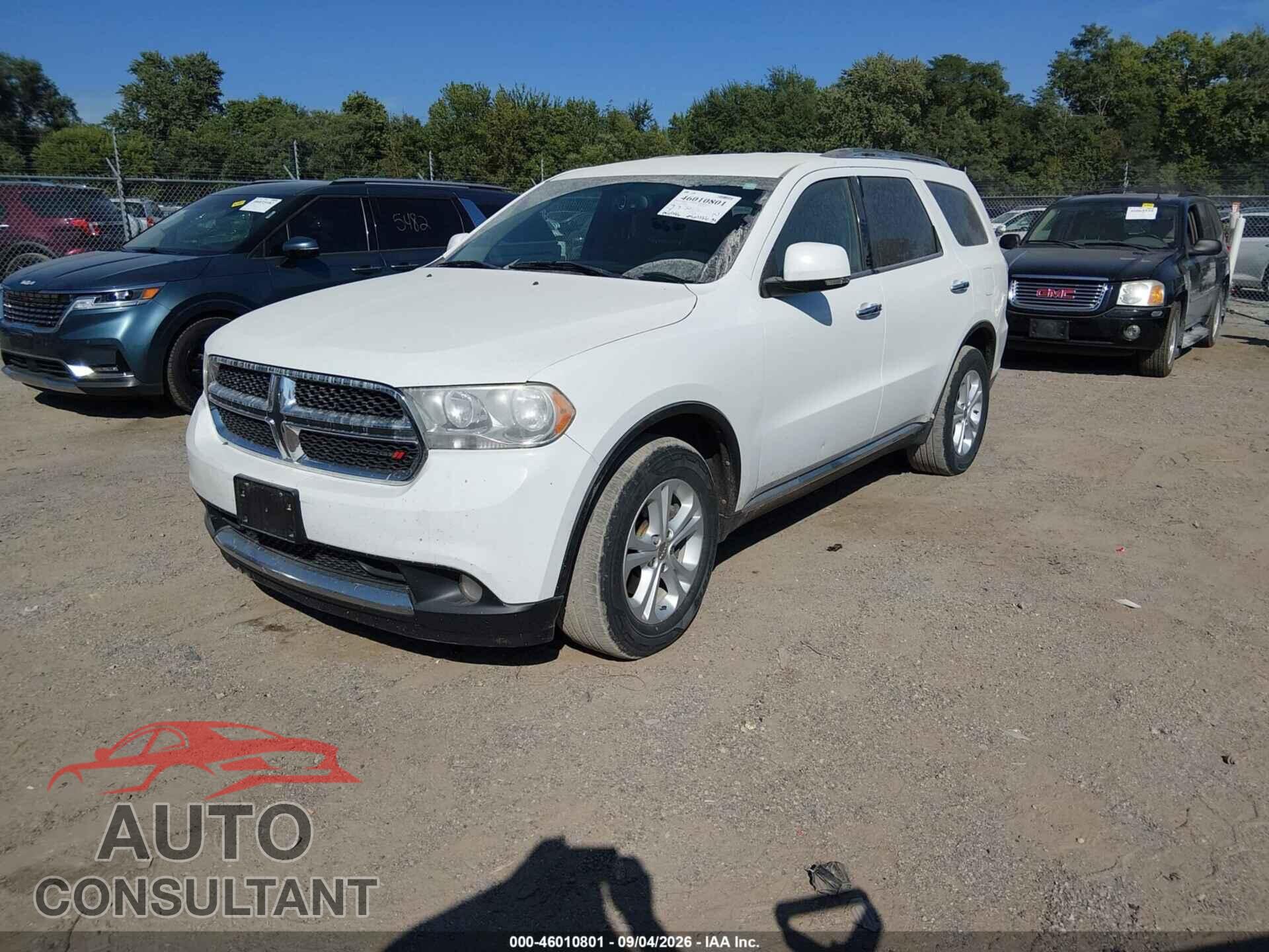 DODGE DURANGO 2013 - 1C4RDJDG6DC608487