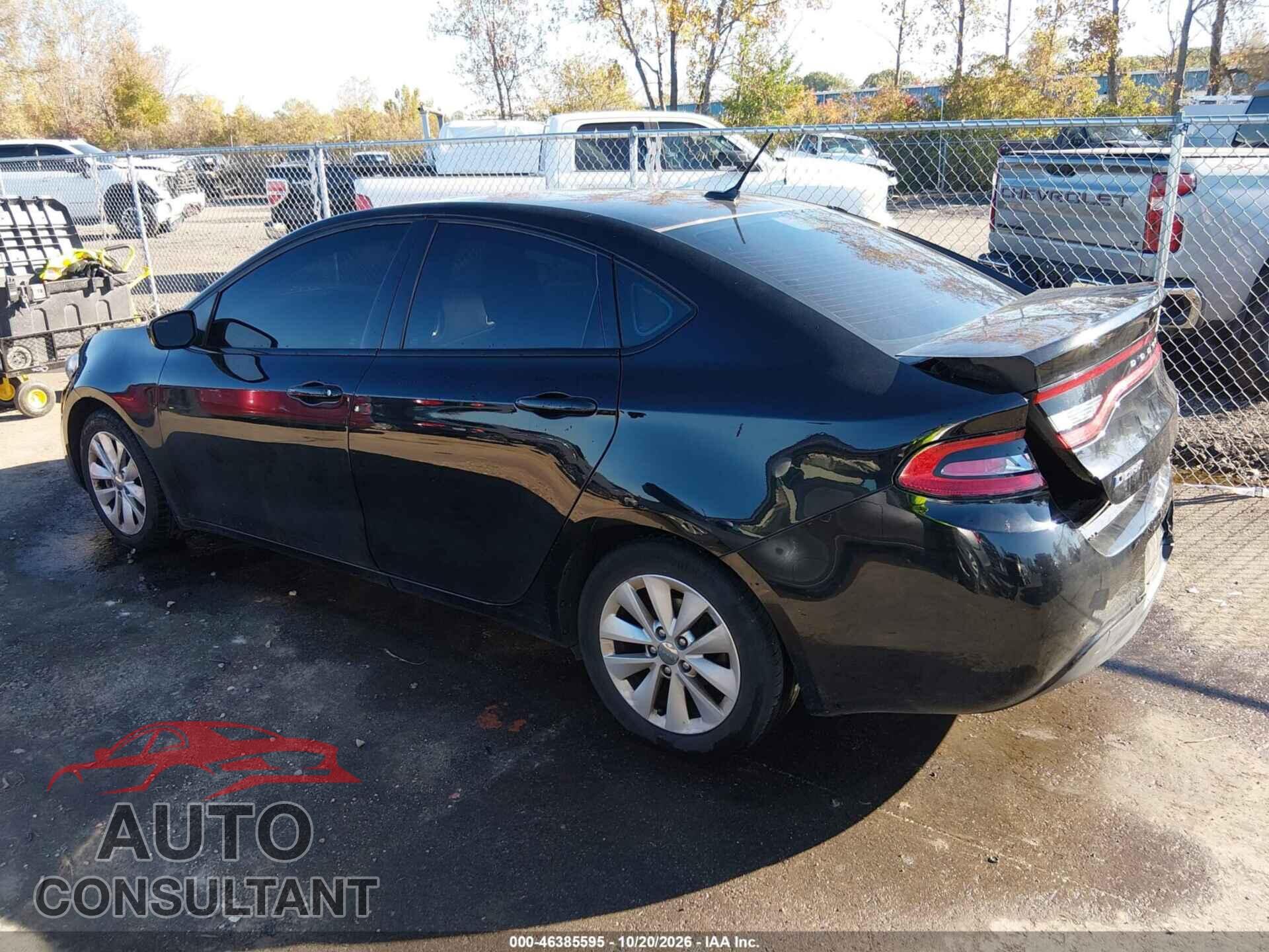 DODGE DART 2014 - 1C3CDFBB1ED903409