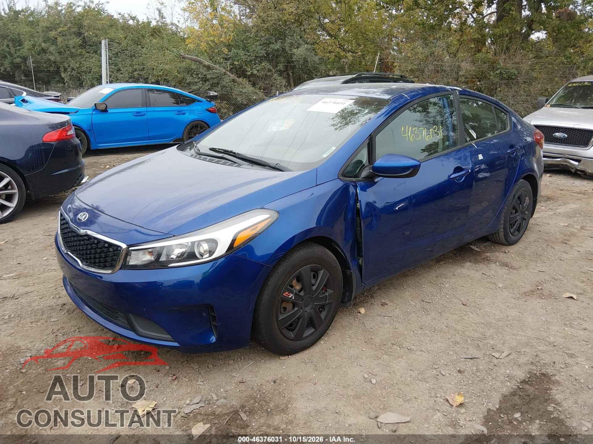 KIA FORTE 2017 - 3KPFL4A71HE127797