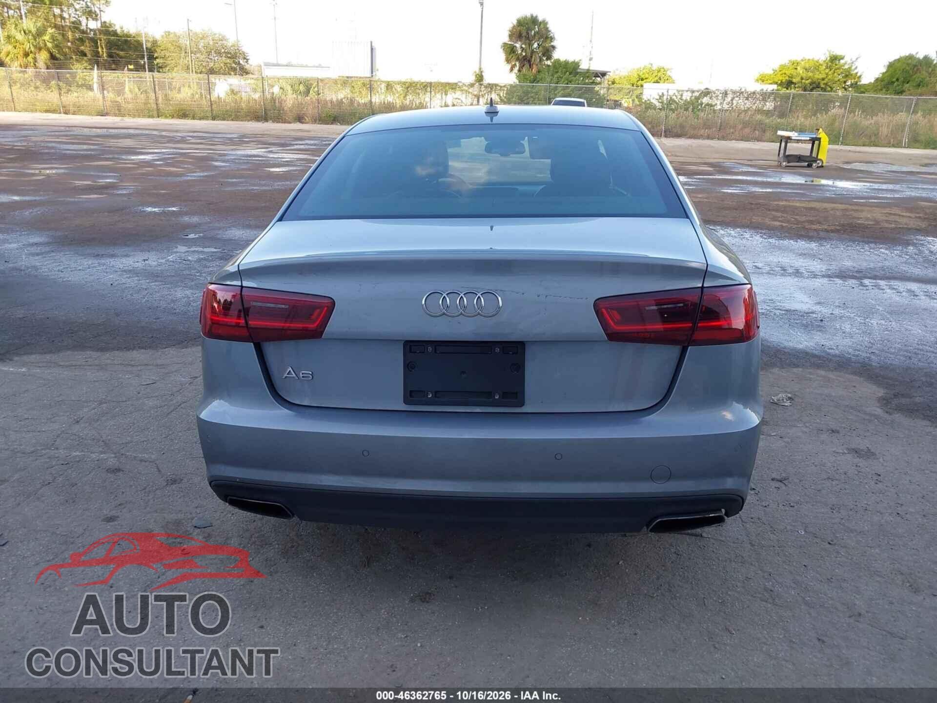 AUDI A6 2018 - WAUC8AFCXJN084679