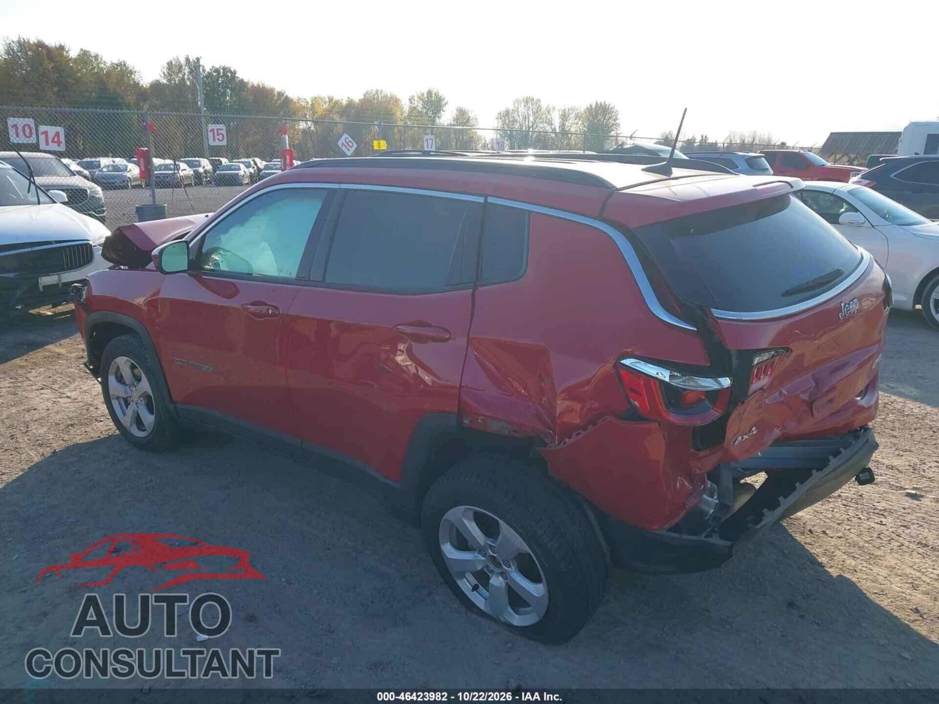JEEP NEW COMPASS 2017 - 3C4NJDBB4HT628666