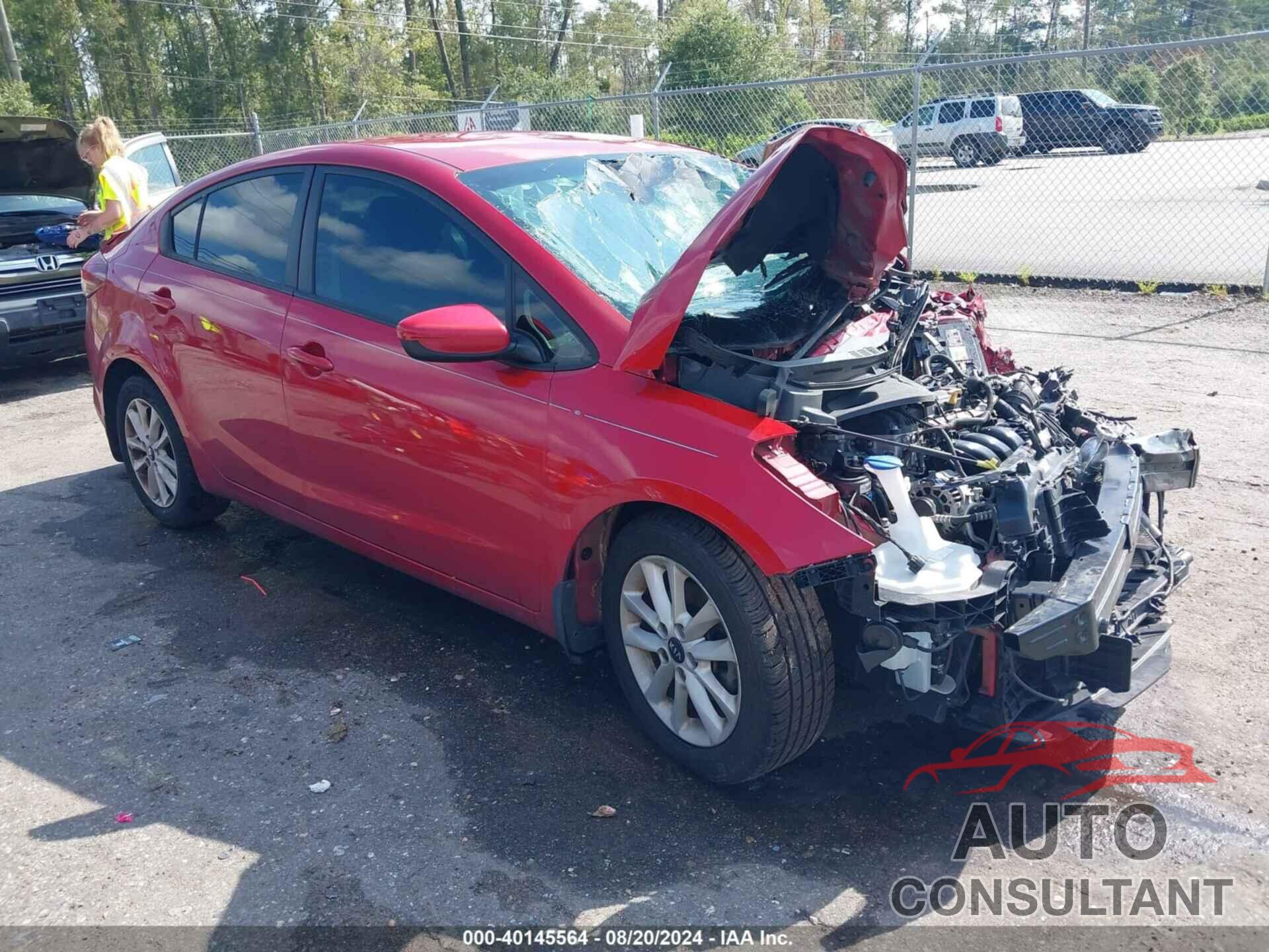 KIA FORTE 2017 - 3KPFL4A77HE033150