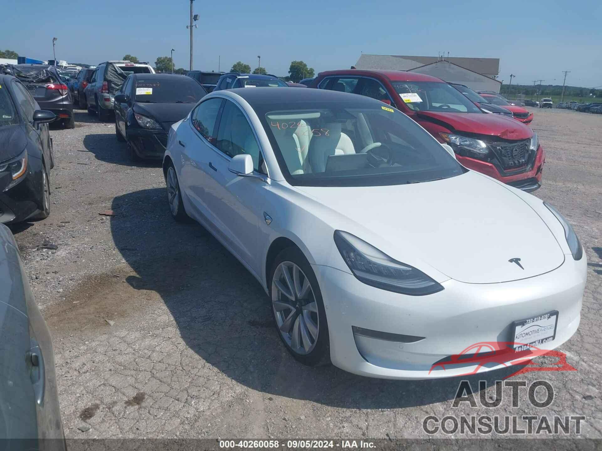 TESLA MODEL 3 2018 - 5YJ3E1EB2JF101283