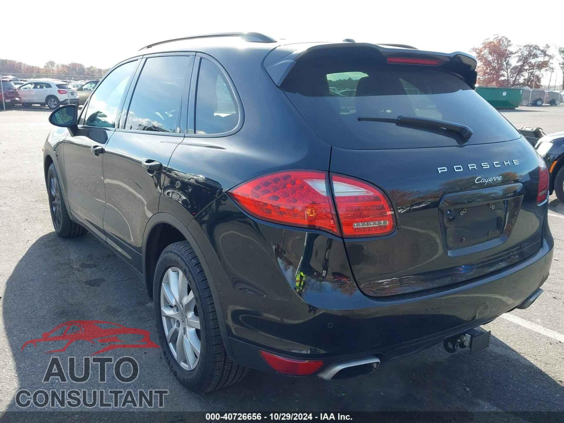 PORSCHE CAYENNE 2012 - WP1AA2A27CLA08076