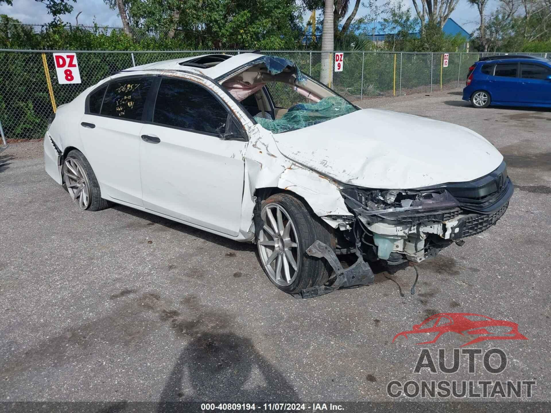 HONDA ACCORD 2017 - 1HGCR2F84HA207946