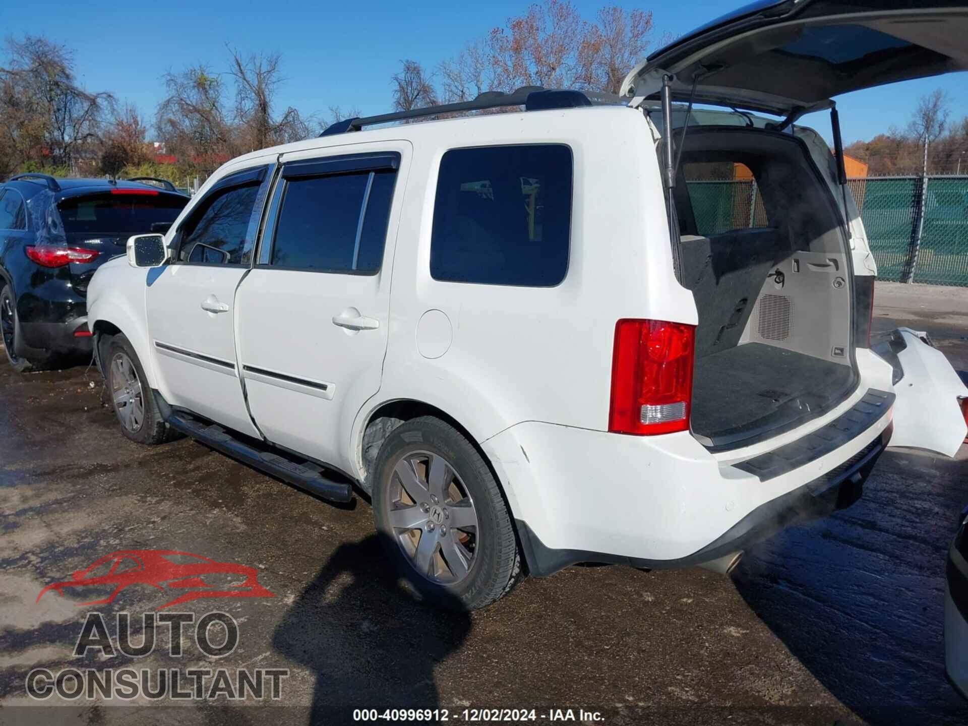 HONDA PILOT 2012 - 5FNYF4H99CB062918
