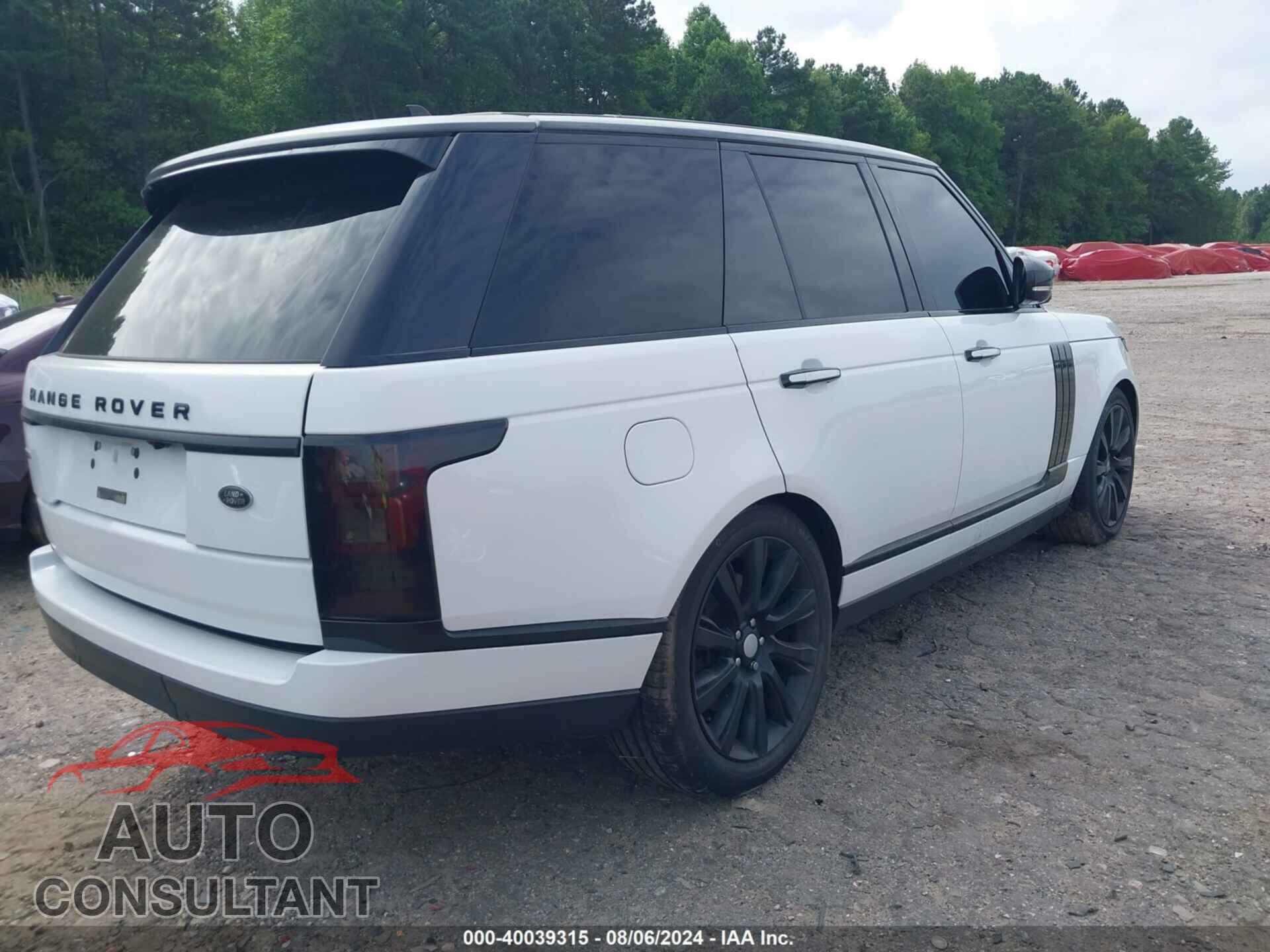 LAND ROVER RANGE ROVER 2016 - SALGS2EF7GA298979