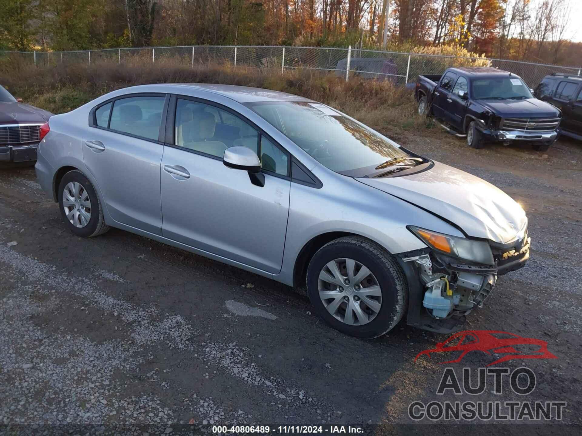 HONDA CIVIC 2012 - 19XFB2F55CE009484