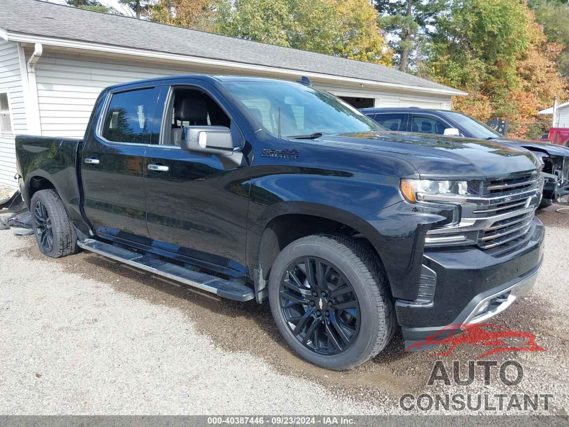 CHEVROLET SILVERADO 1500 2021 - 1GCUYHEL3MZ404374