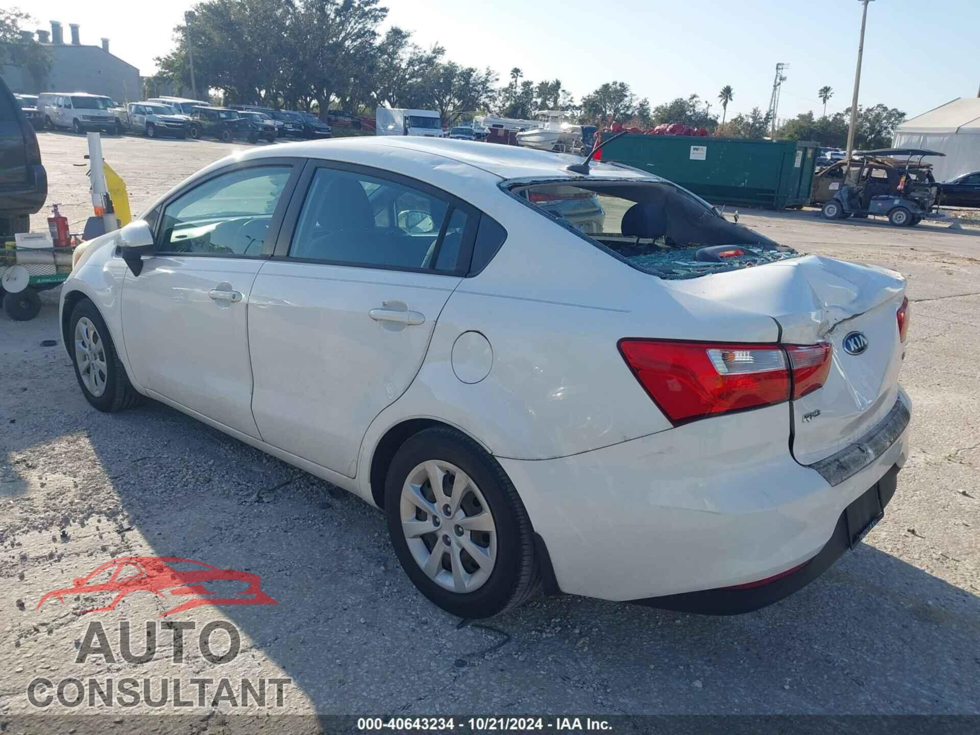KIA RIO 2016 - KNADM4A38G6640645