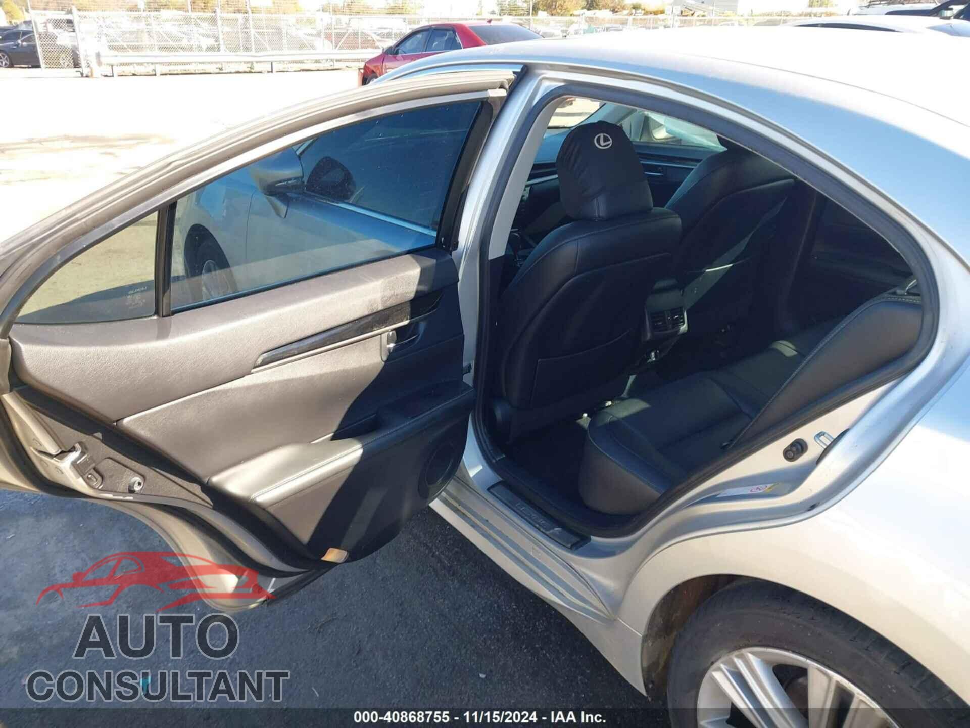 LEXUS ES 350 2015 - JTHBK1GG2F2156323