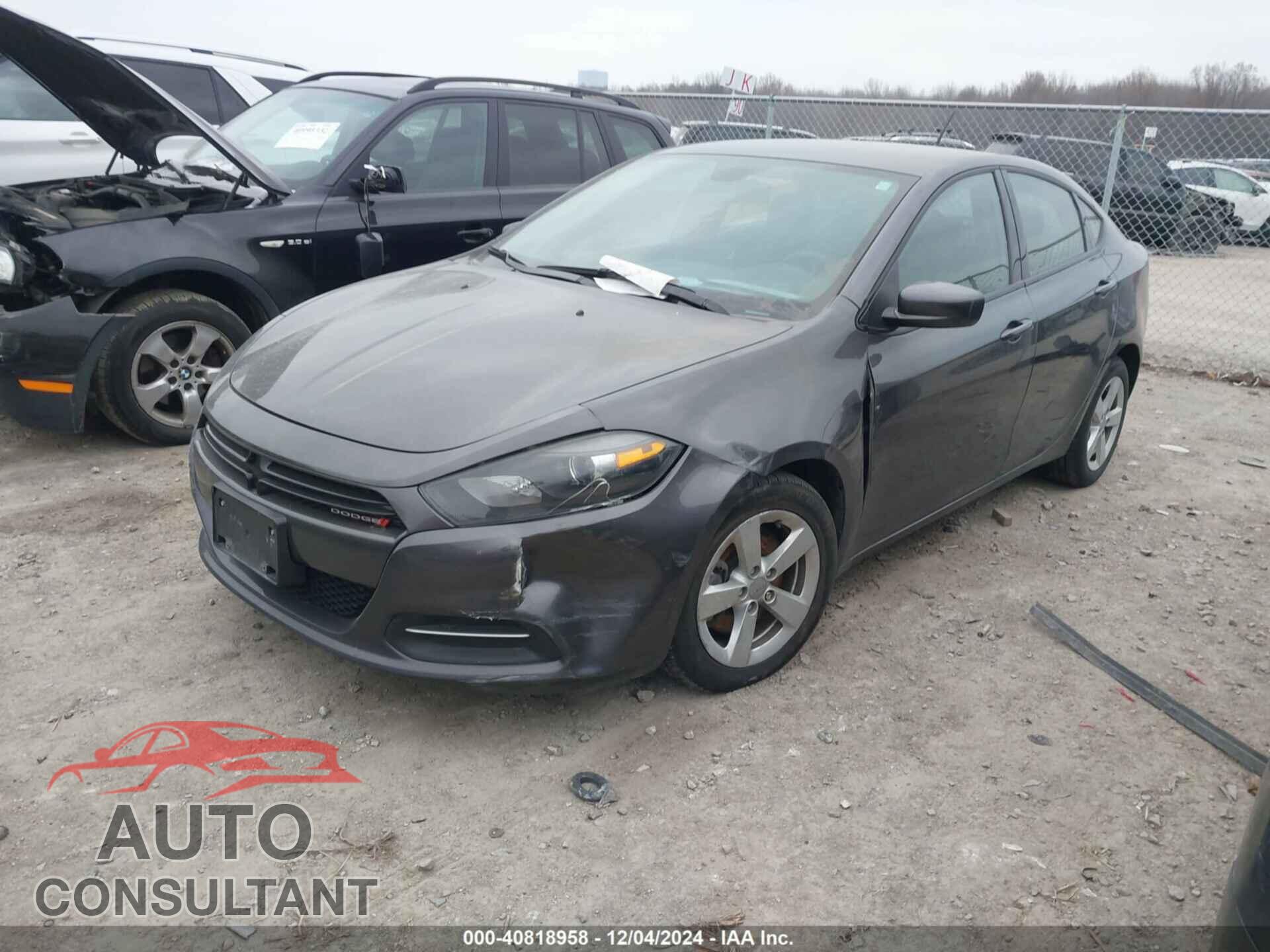 DODGE DART 2016 - 1C3CDFBB5GD610051