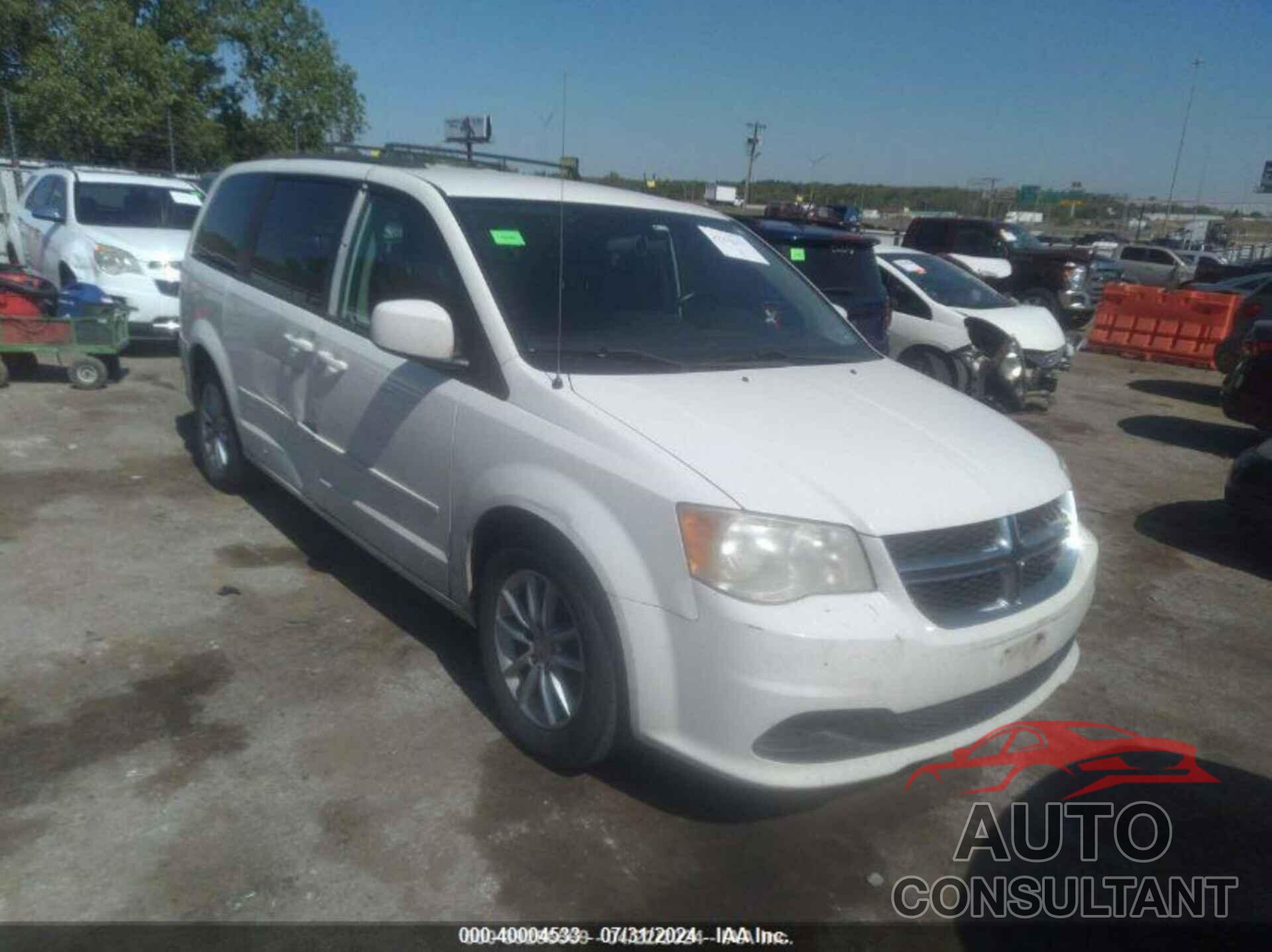 DODGE GRAND CARAVAN 2013 - 2C4RDGCG3DR738433