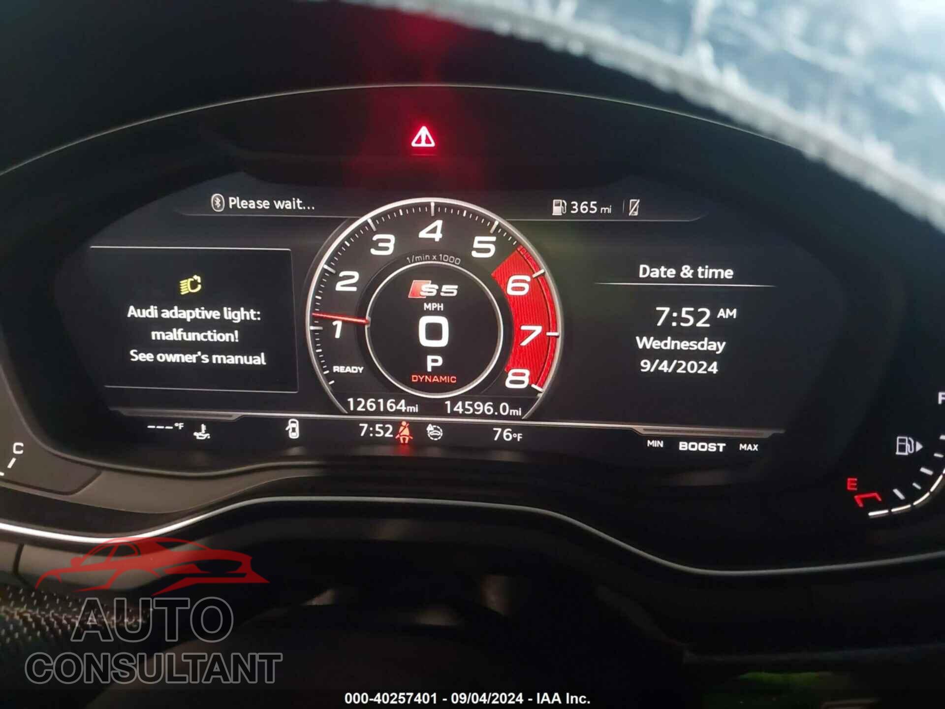 AUDI S5 2018 - WAUC4CF58JA118702