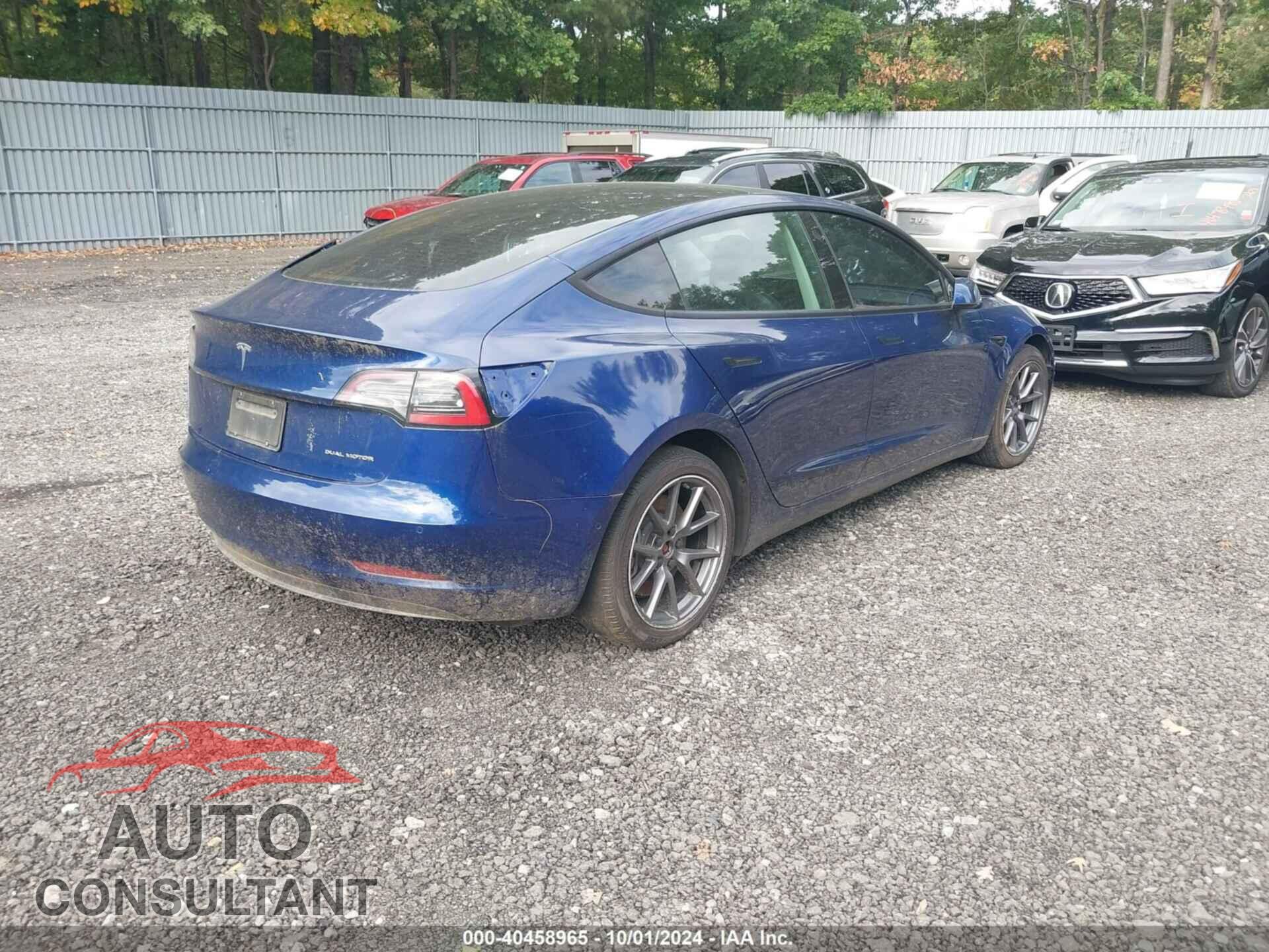 TESLA MODEL 3 2021 - 5YJ3E1EB9MF855446