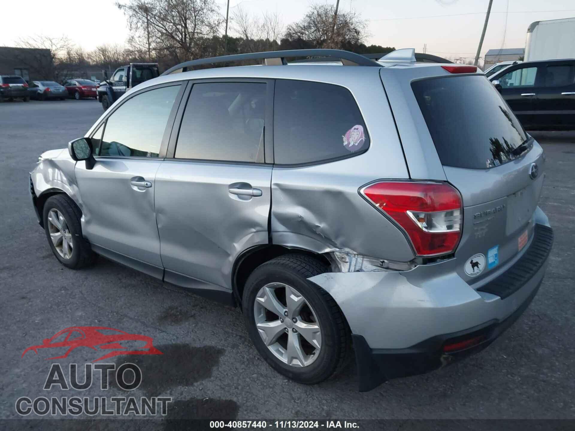 SUBARU FORESTER 2016 - JF2SJADC8GH426855