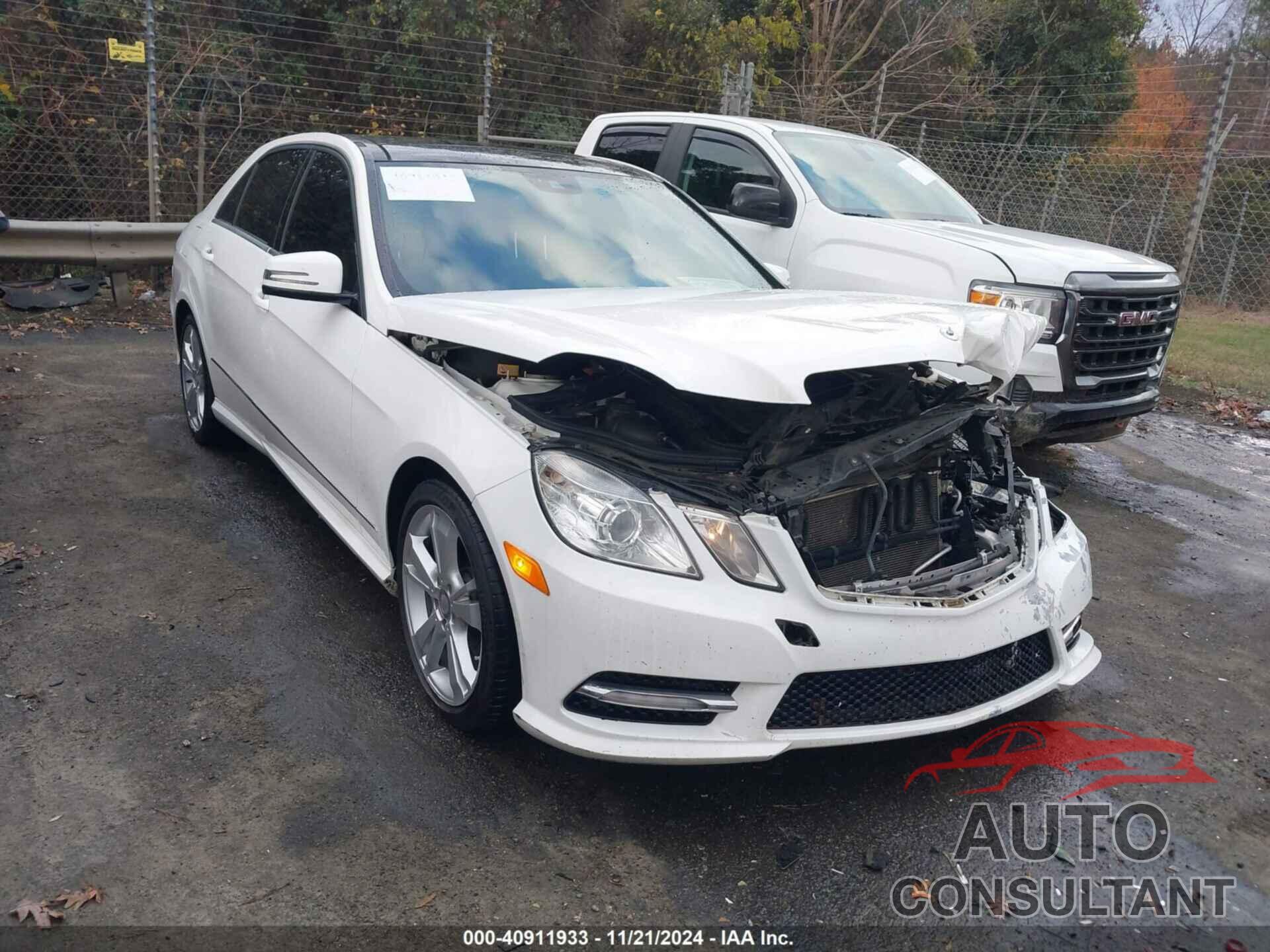 MERCEDES-BENZ E 350 2013 - WDDHF5KBXDA666107