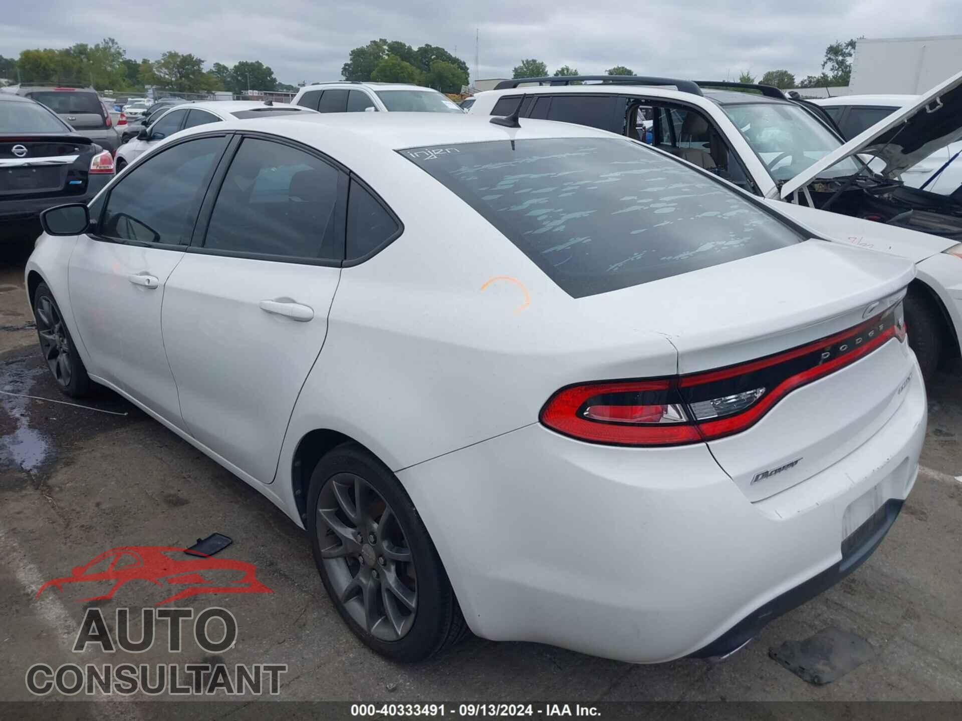 DODGE DART 2013 - 1C3CDFBA4DD123488