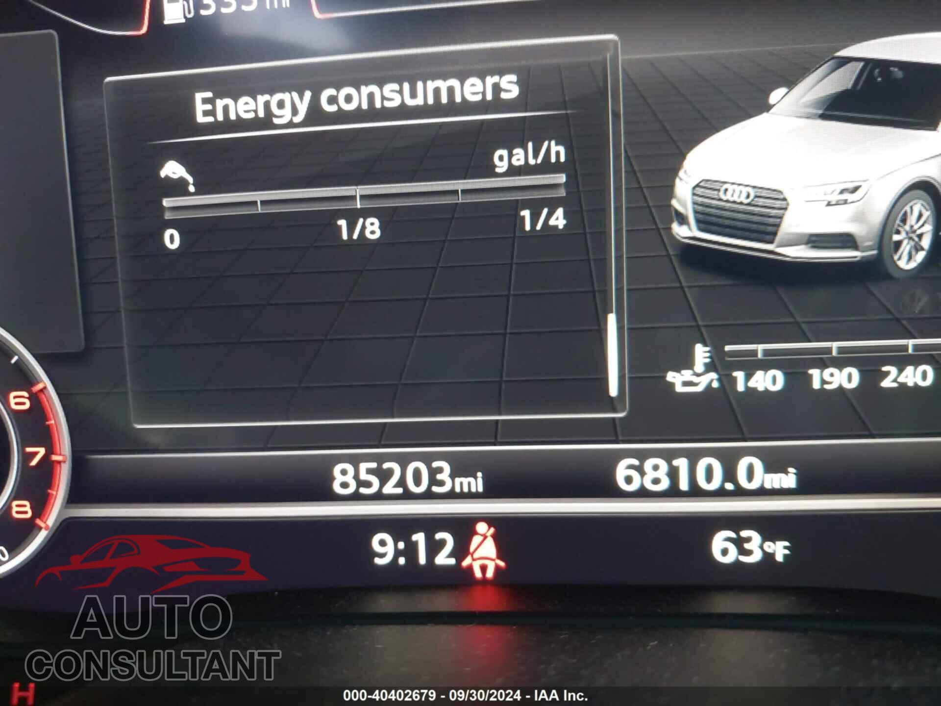 AUDI A3 2018 - WAUAUGFF0J1089865