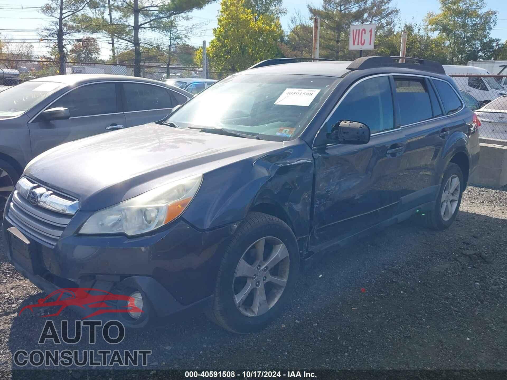 SUBARU OUTBACK 2013 - 4S4BRBCC1D3277174