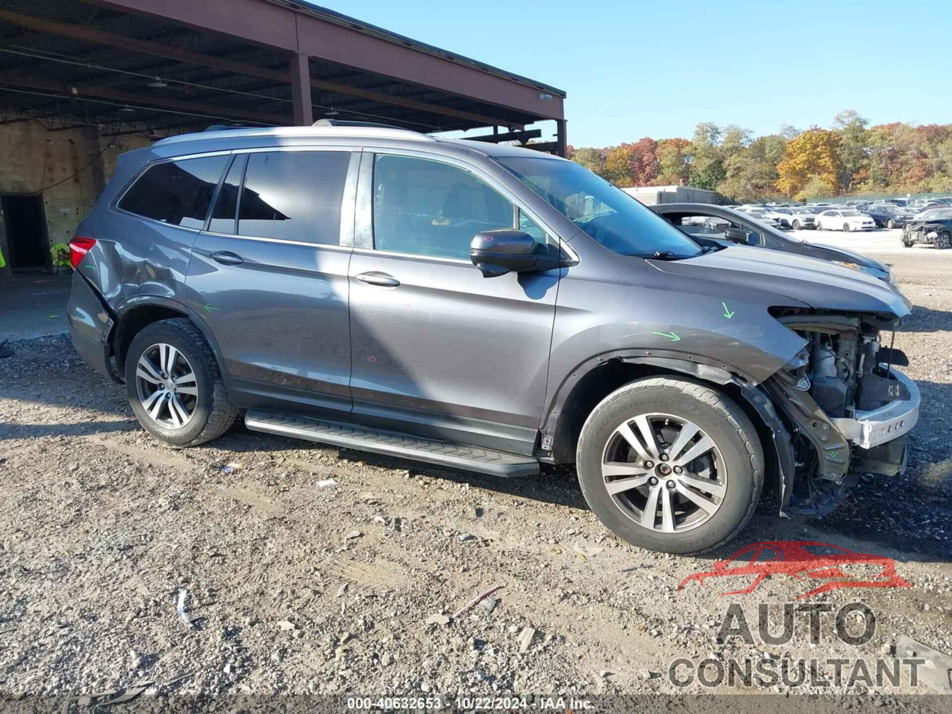 HONDA PILOT 2016 - 5FNYF6H56GB037215