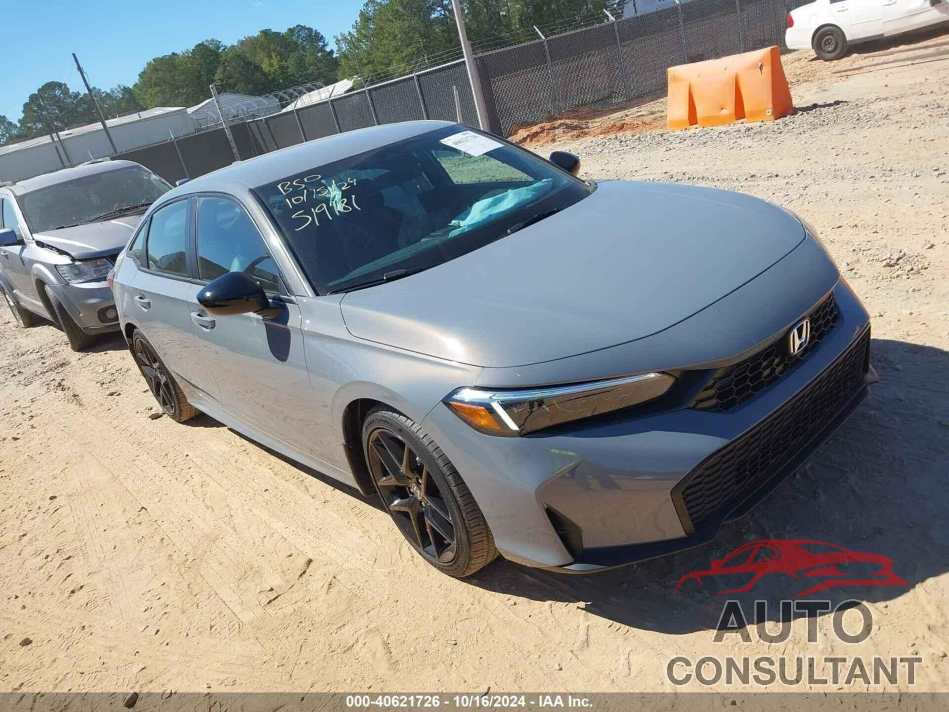 HONDA CIVIC 2025 - 2HGFE2F51SH519181