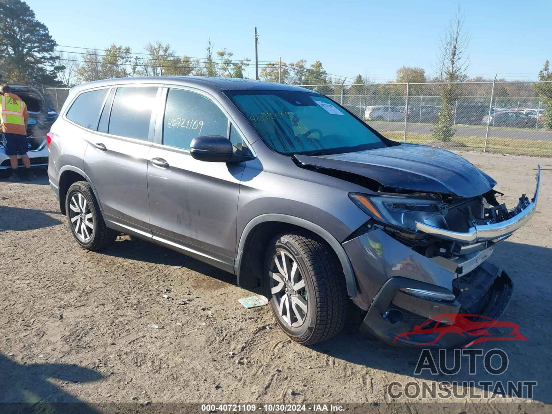 HONDA PILOT 2019 - 5FNYF6H54KB062848