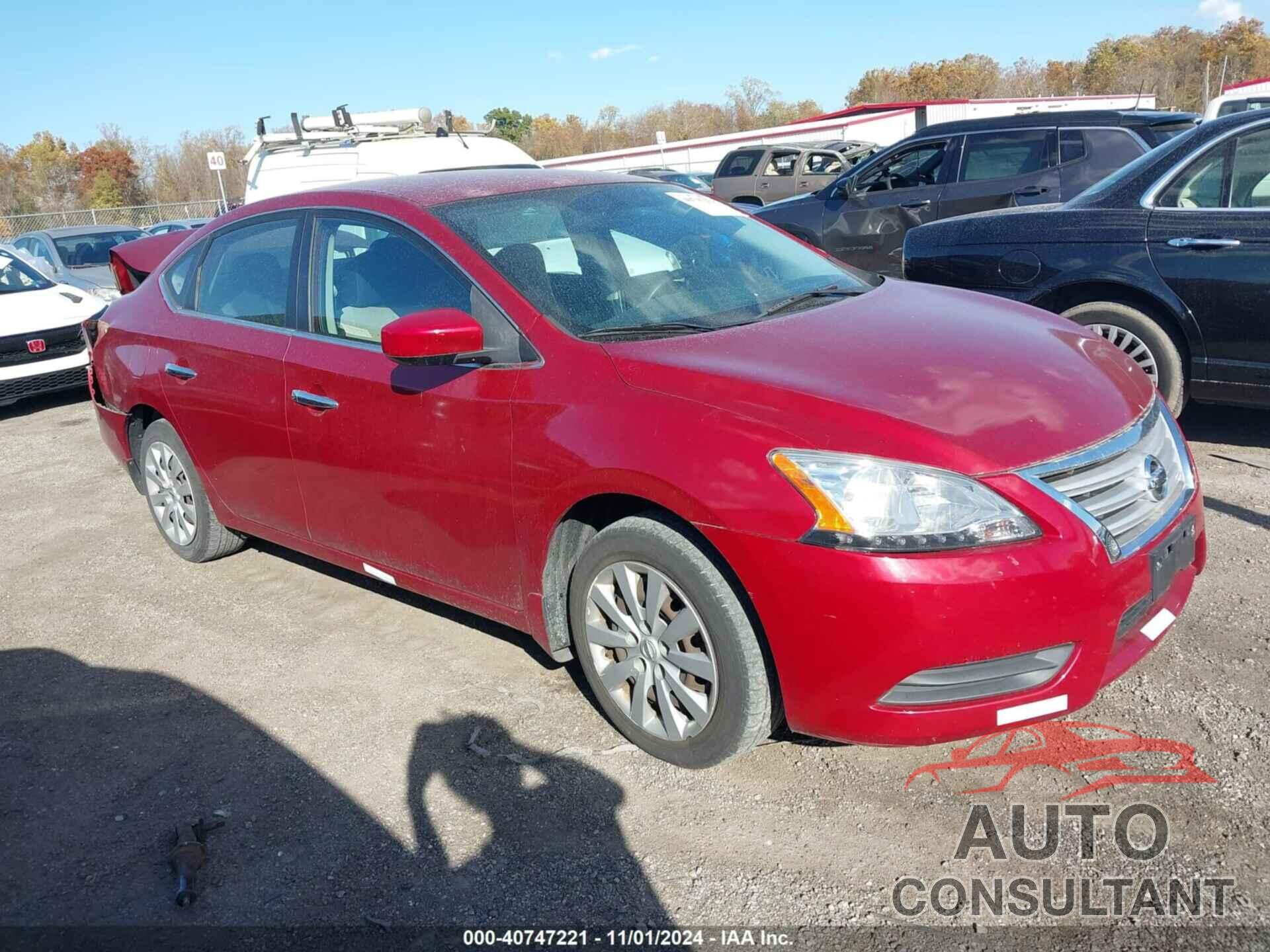 NISSAN SENTRA 2014 - 3N1AB7AP9EY275188
