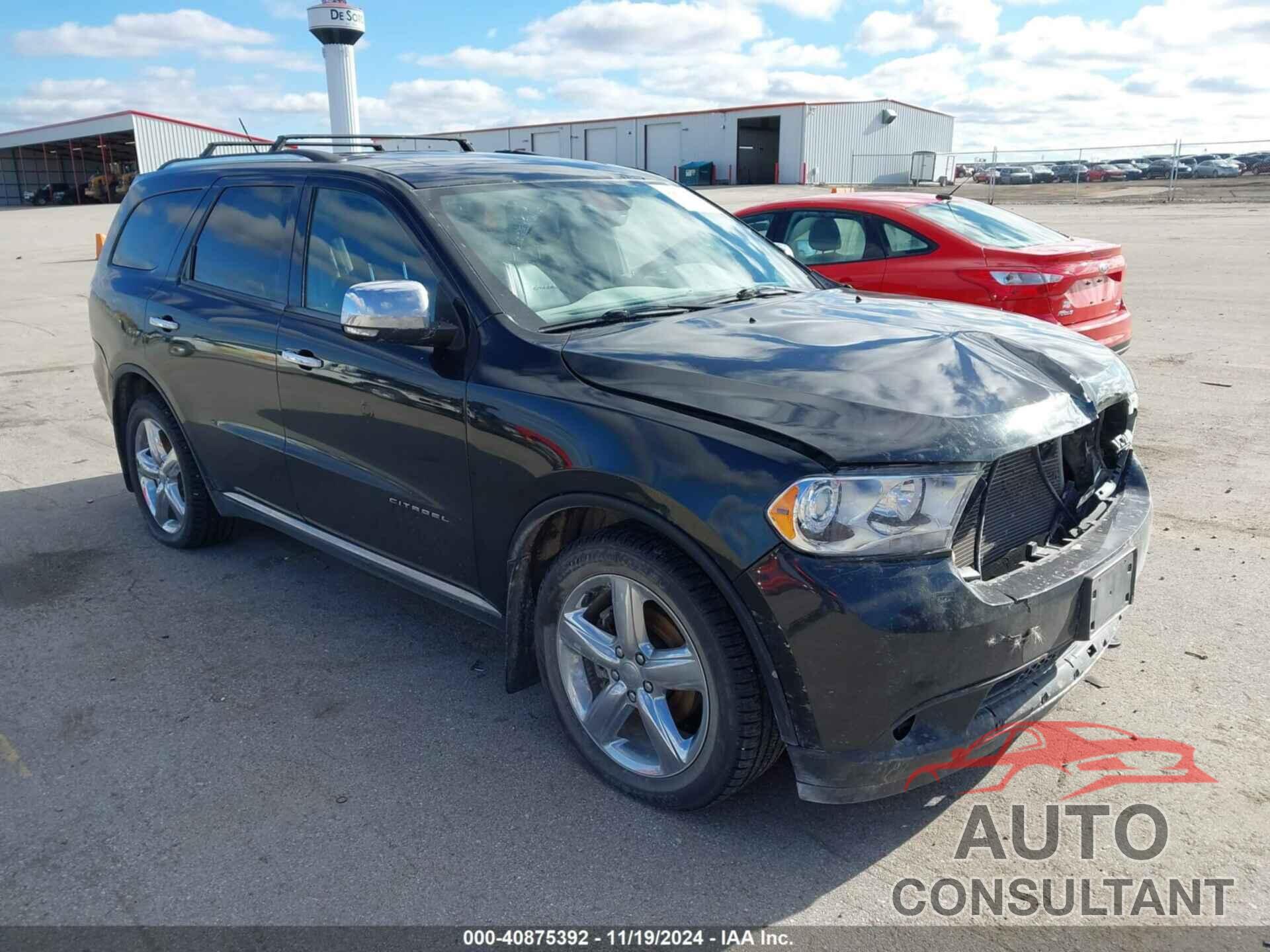 DODGE DURANGO 2012 - 1C4RDJEGXCC252641