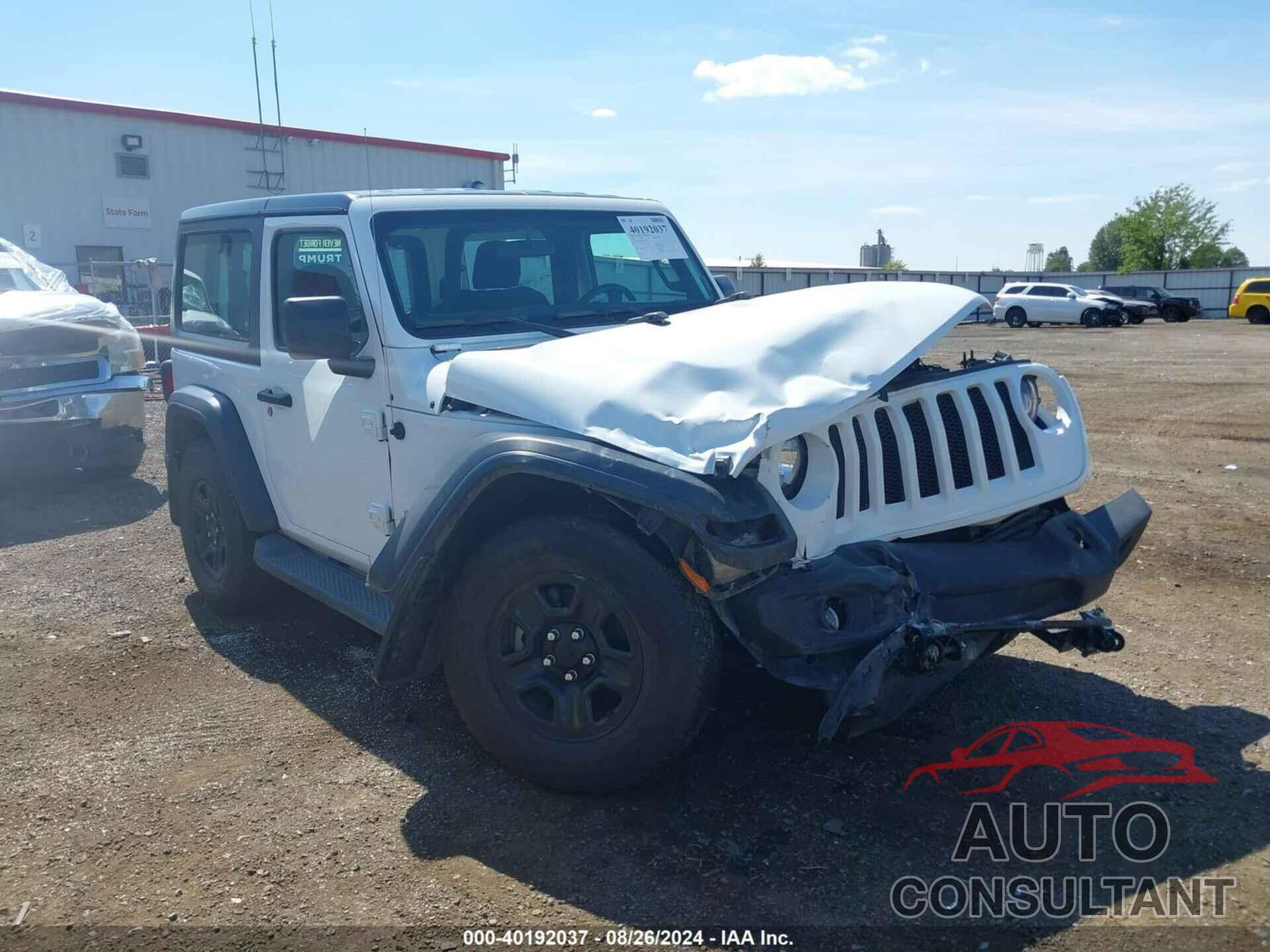 JEEP WRANGLER 2018 - 1C4GJXAG7JW317305
