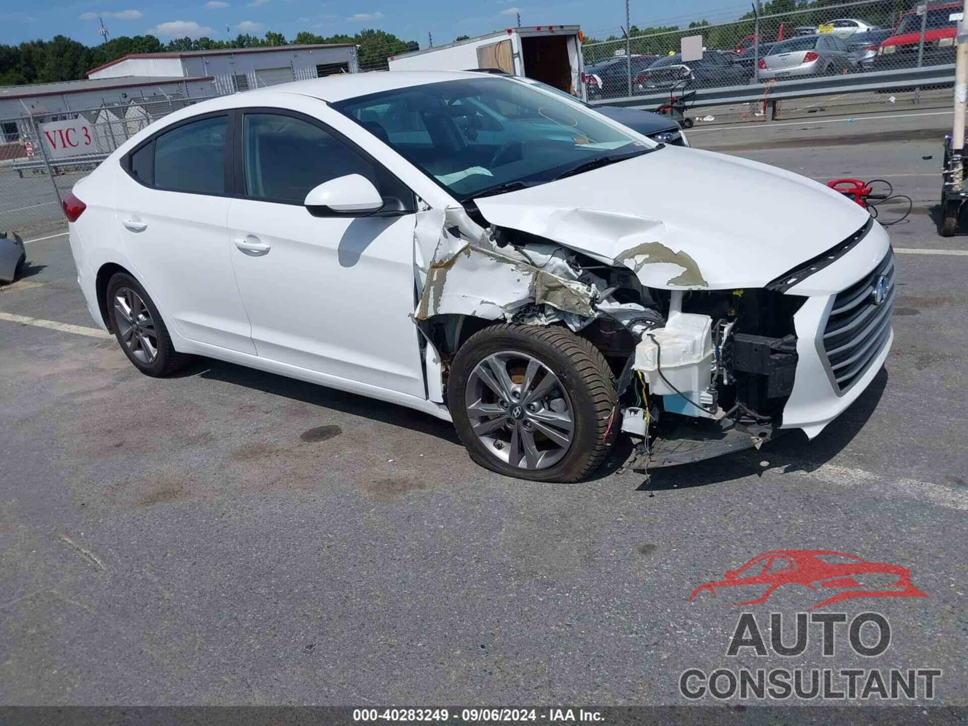 HYUNDAI ELANTRA 2018 - 5NPD84LF1JH234931