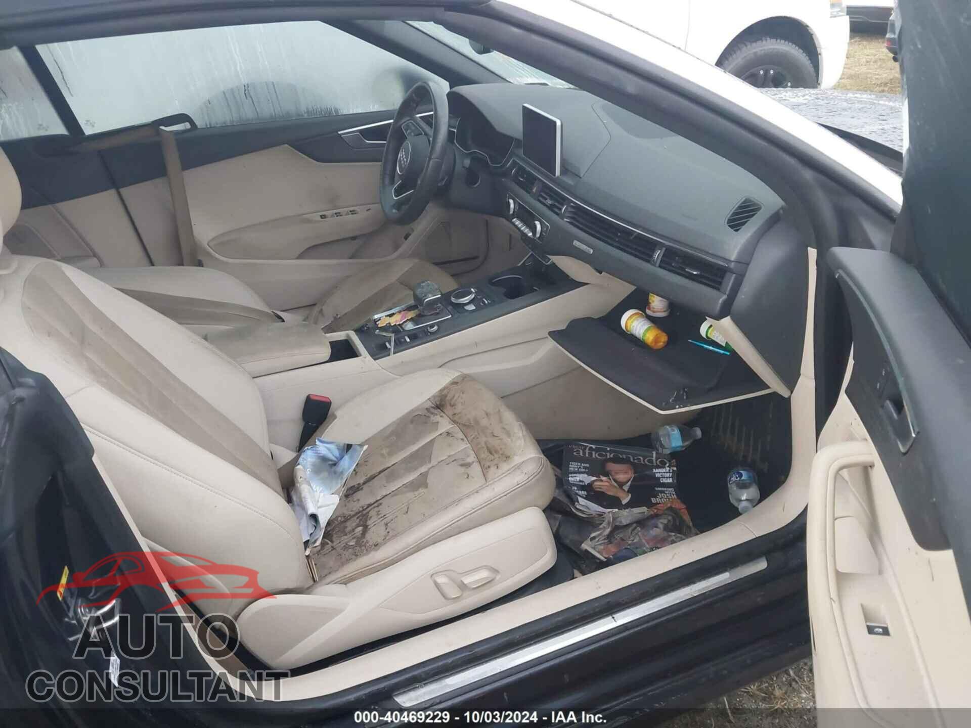 AUDI A5 2018 - WAUYNGF51JN003085