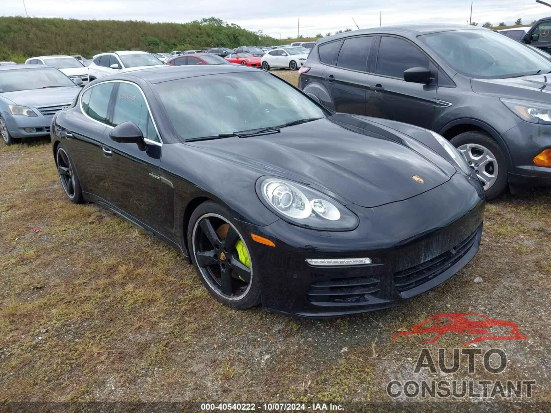 PORSCHE PANAMERA E-HYBRID 2016 - WP0AD2A75GL041135