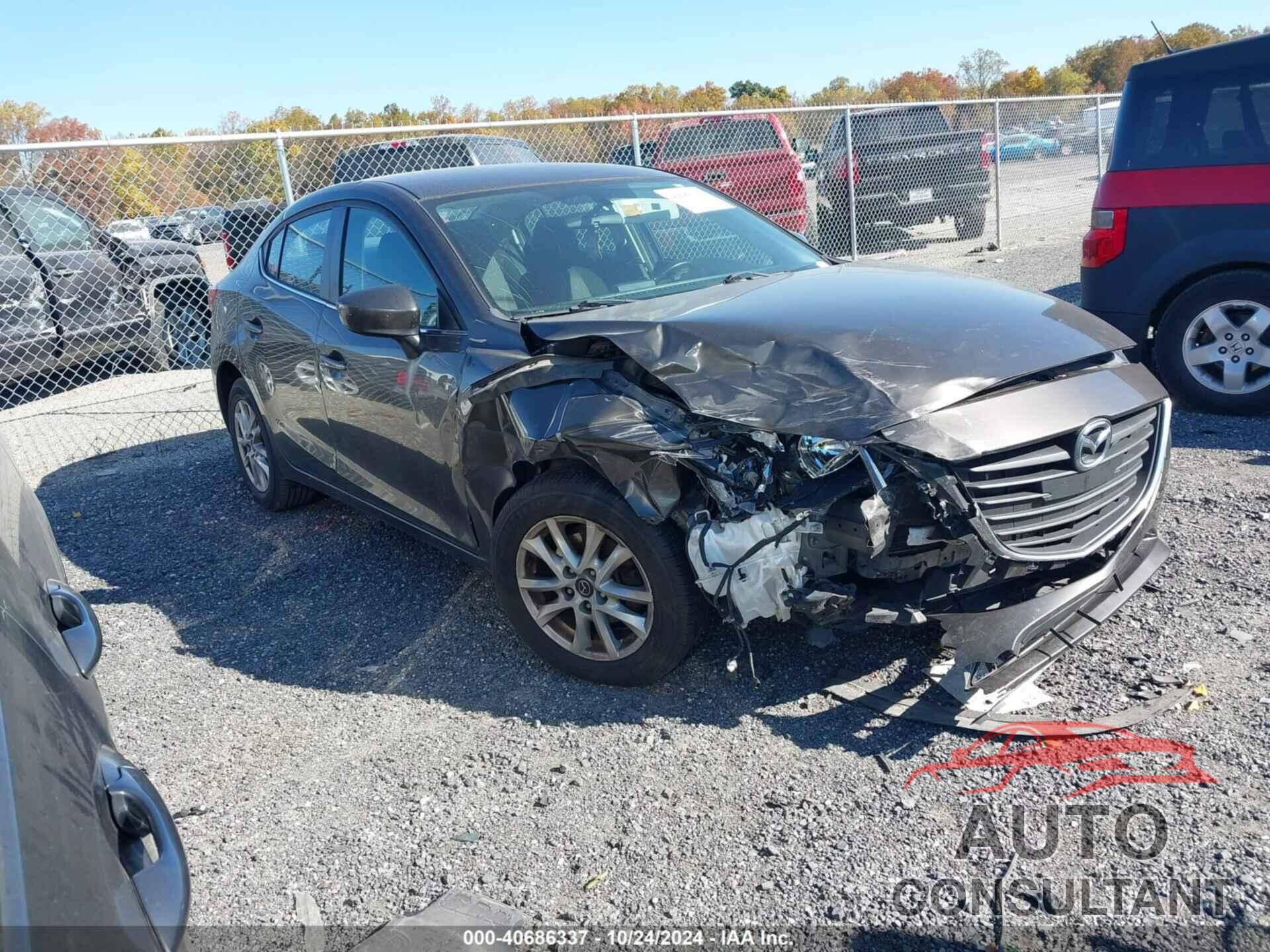 MAZDA MAZDA3 2014 - JM1BM1V77E1134370