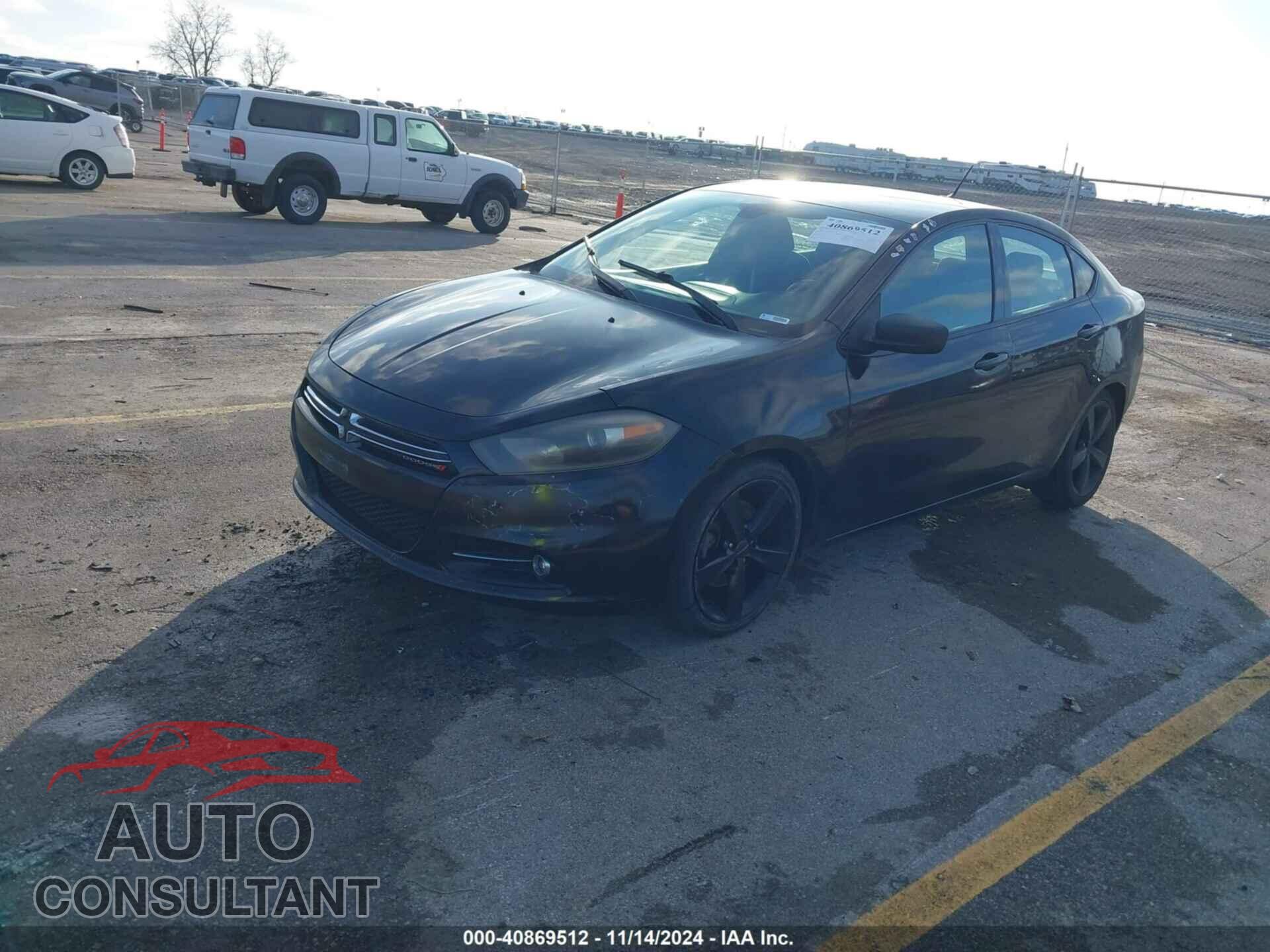DODGE DART 2015 - 1C3CDFBB2FD227733