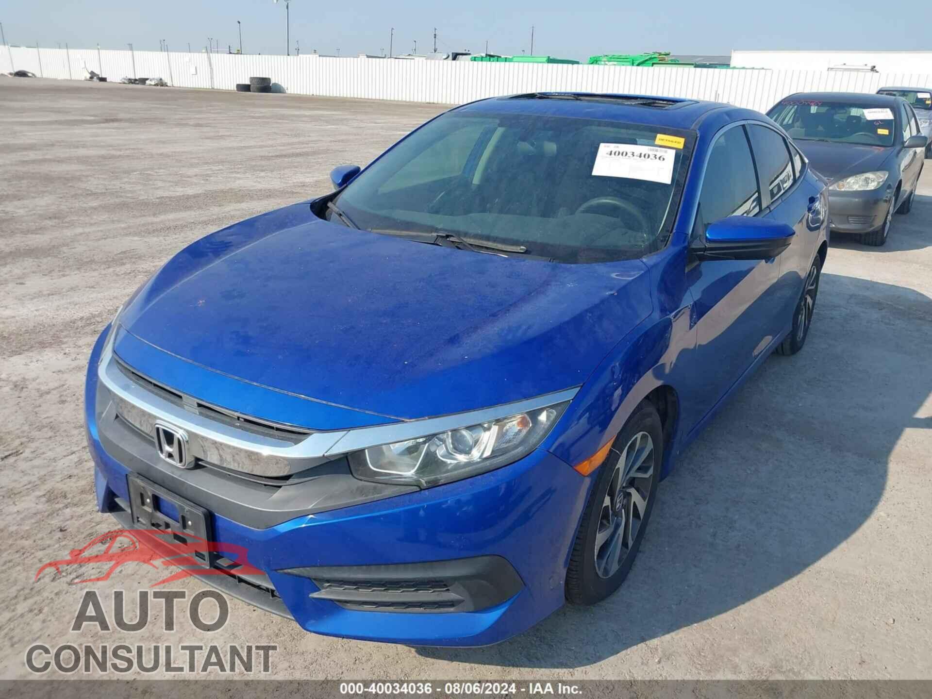 HONDA CIVIC 2018 - 2HGFC2F78JH523945