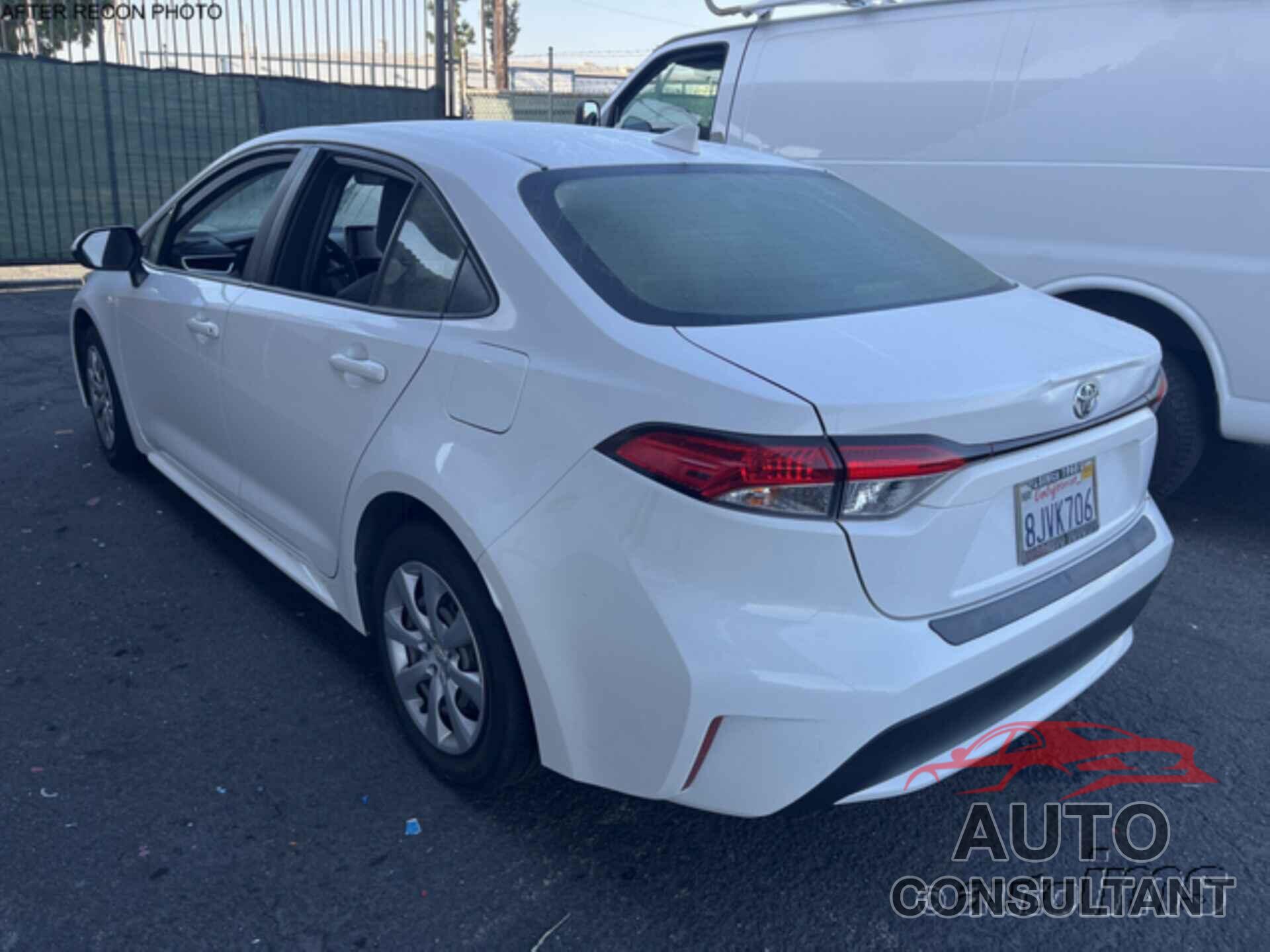 TOYOTA COROLLA 2020 - JTDEPRAE8LJ010127