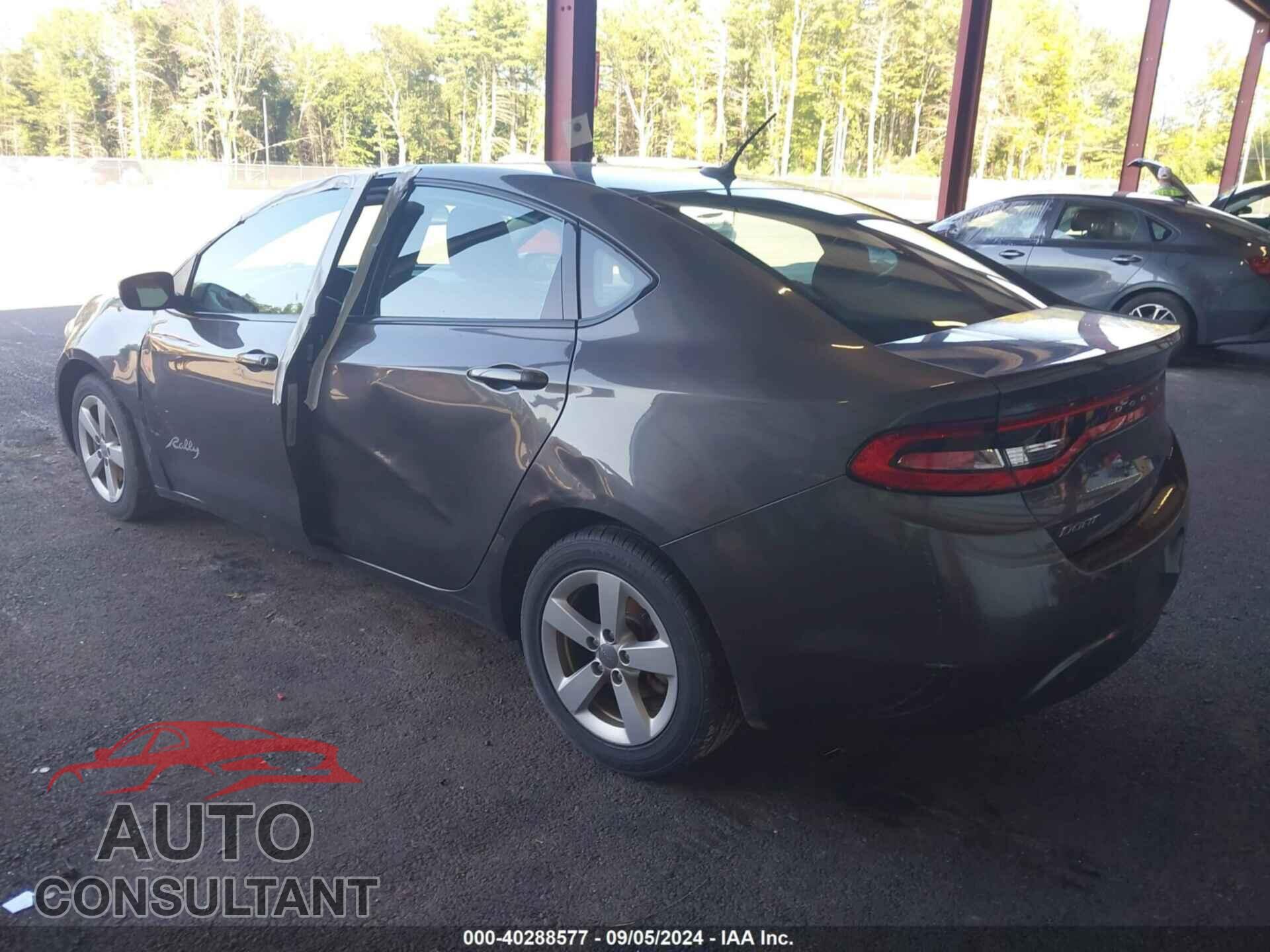 DODGE DART 2015 - 1C3CDFBB5FD373754